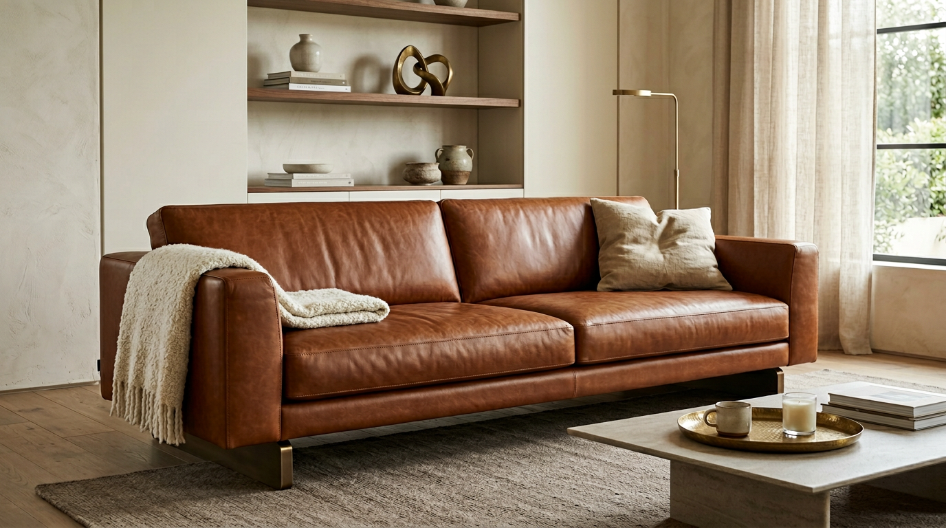 Nicoletti Home: divani in pelle in pronta consegna