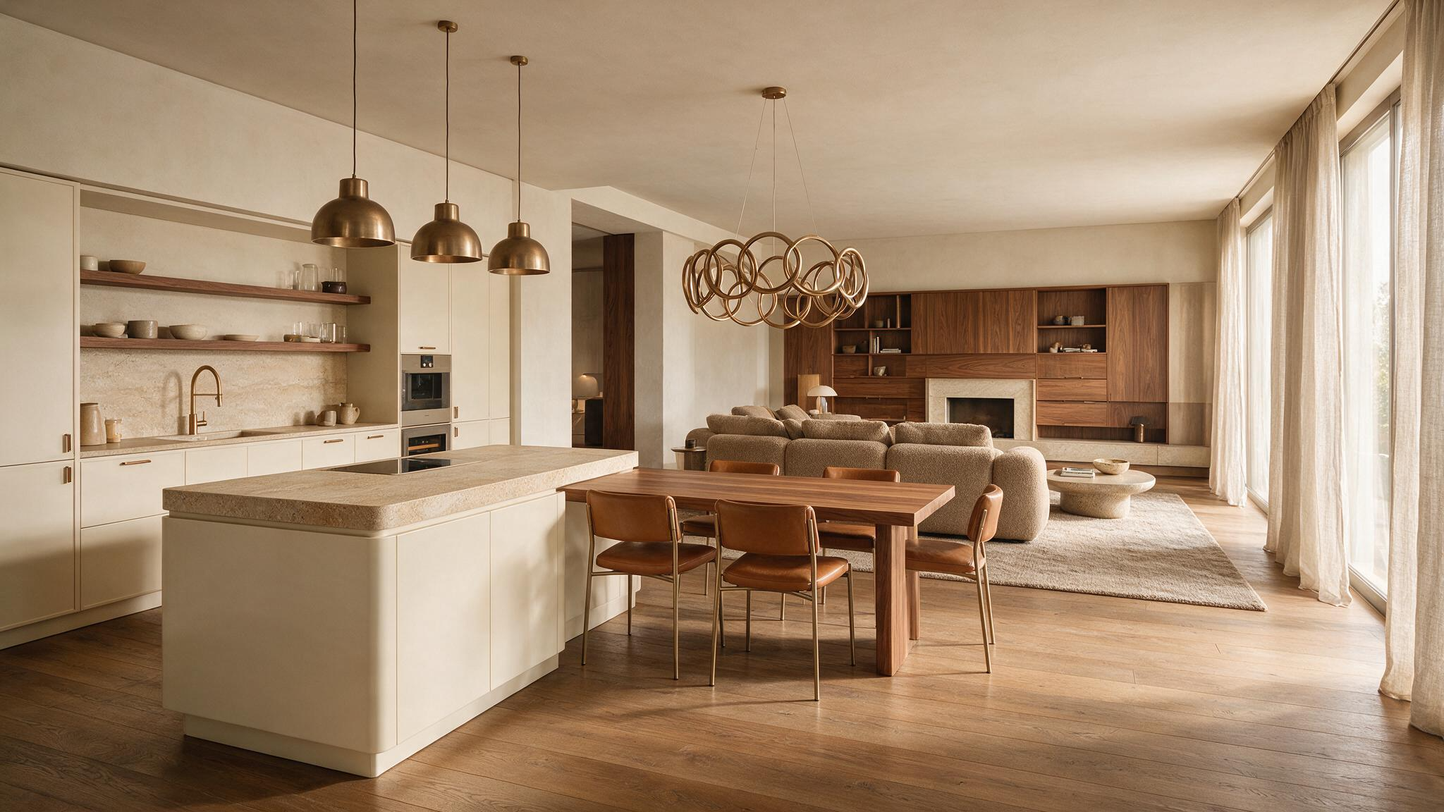 Living open space: come arredarlo con un designer