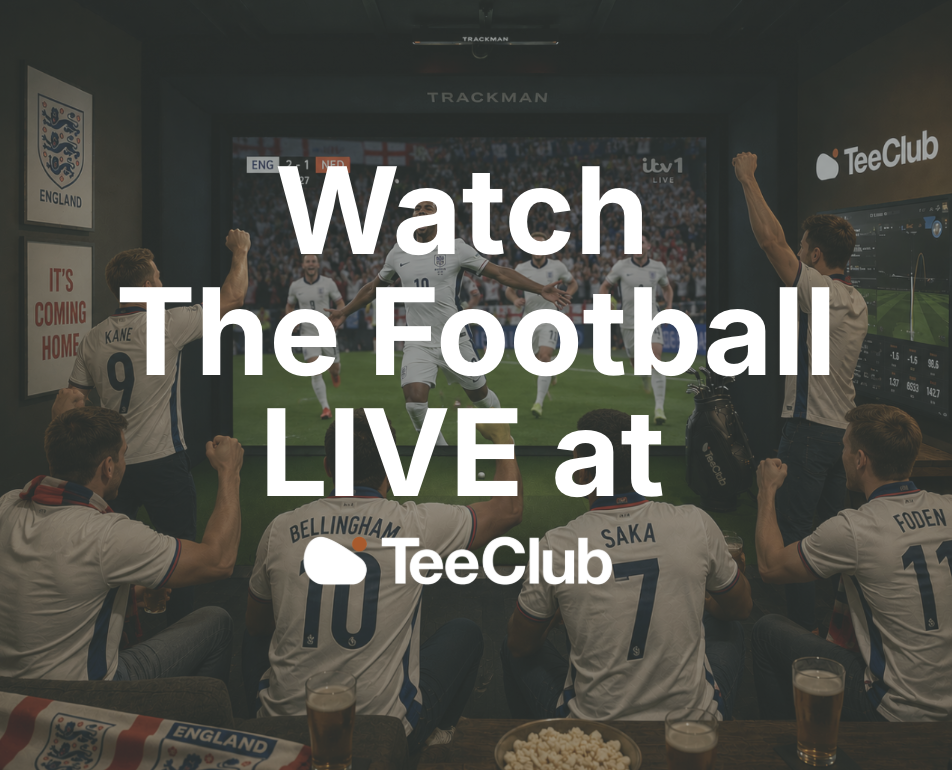 Football fans watching the match on a big screen