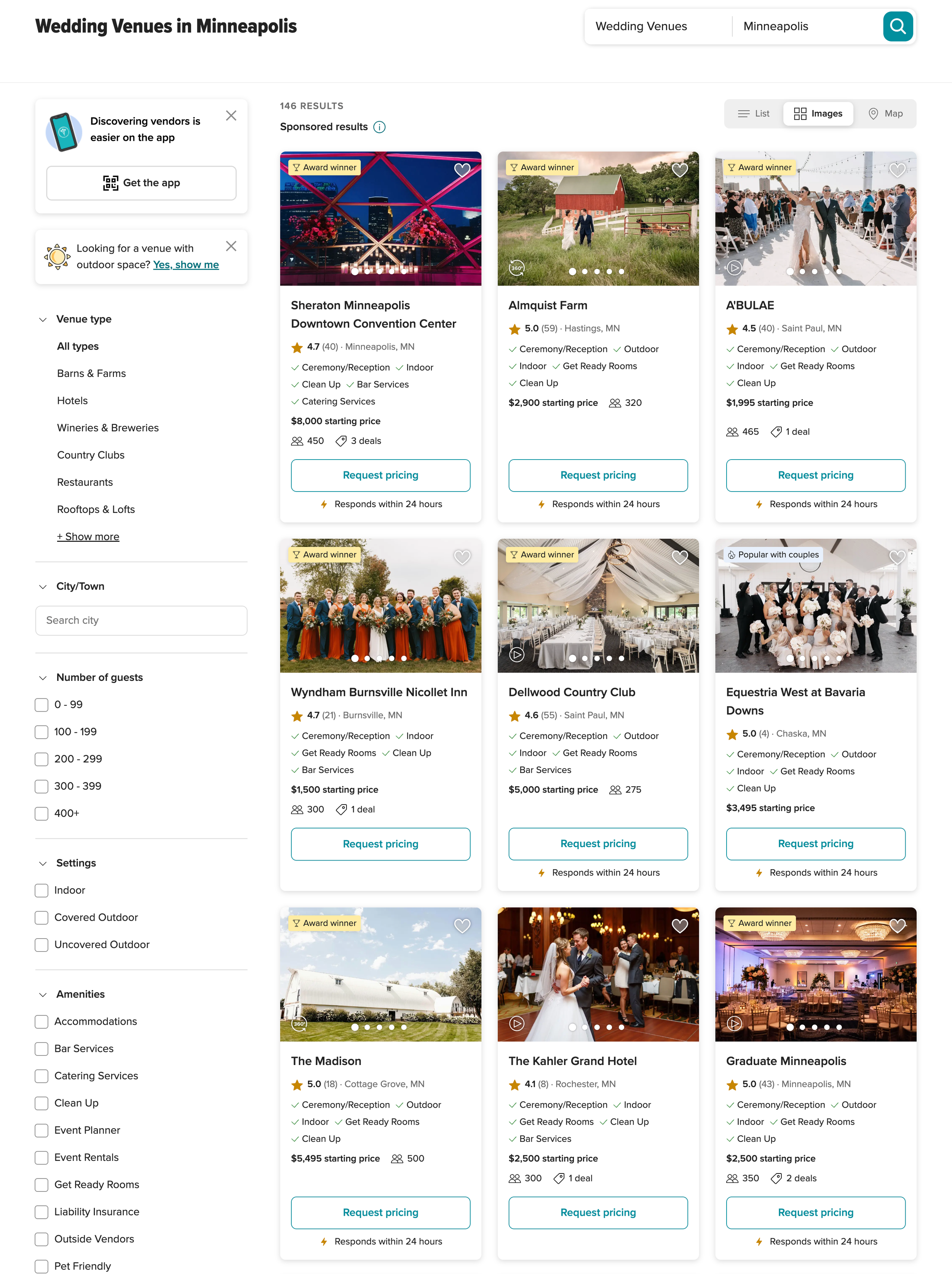 wedding venue directories