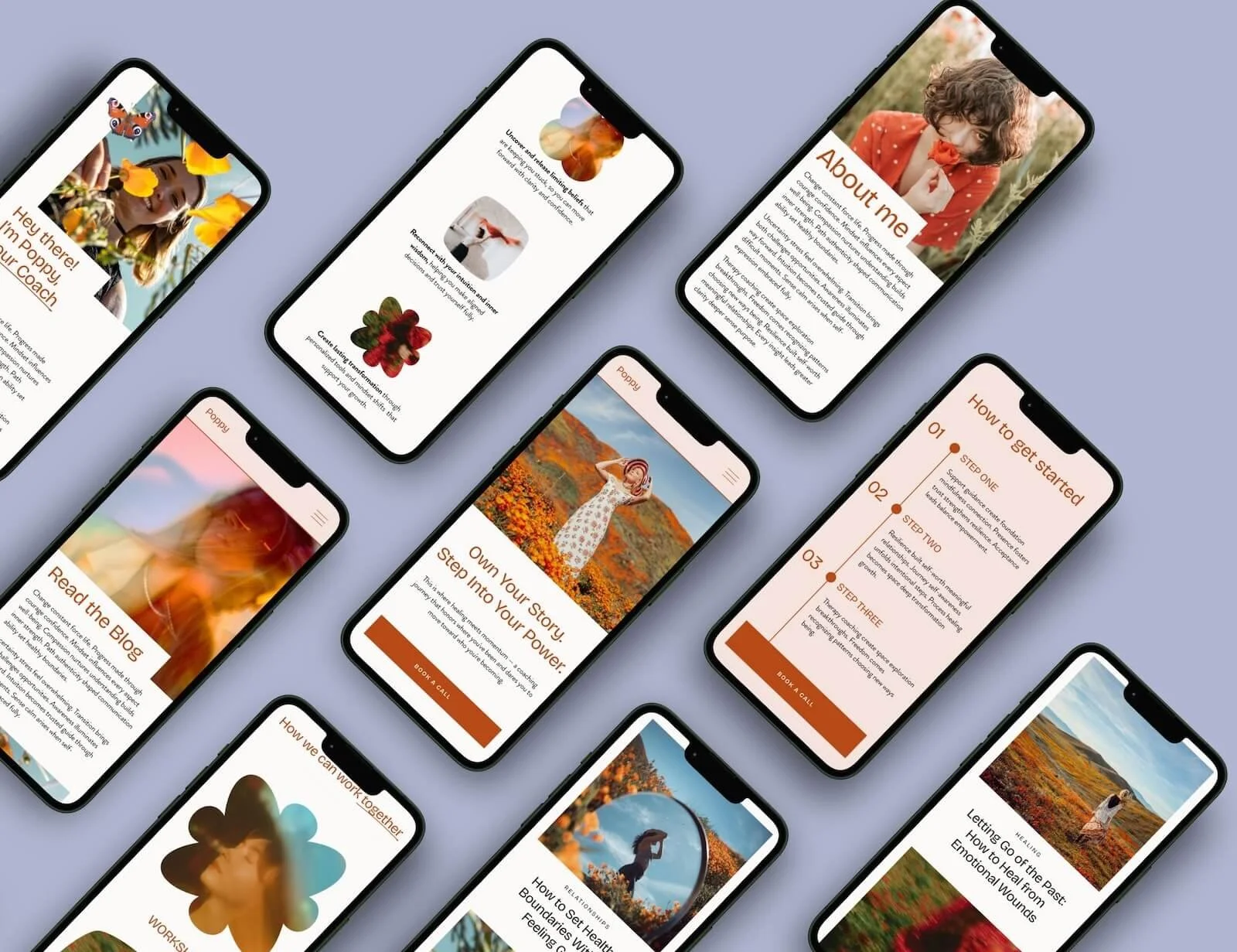 Squarespace coaching template