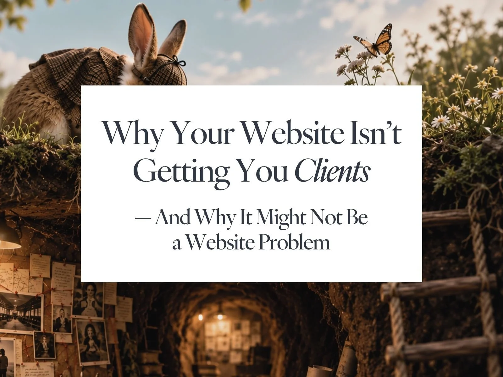 Why Your Website Isn't Getting You Clients