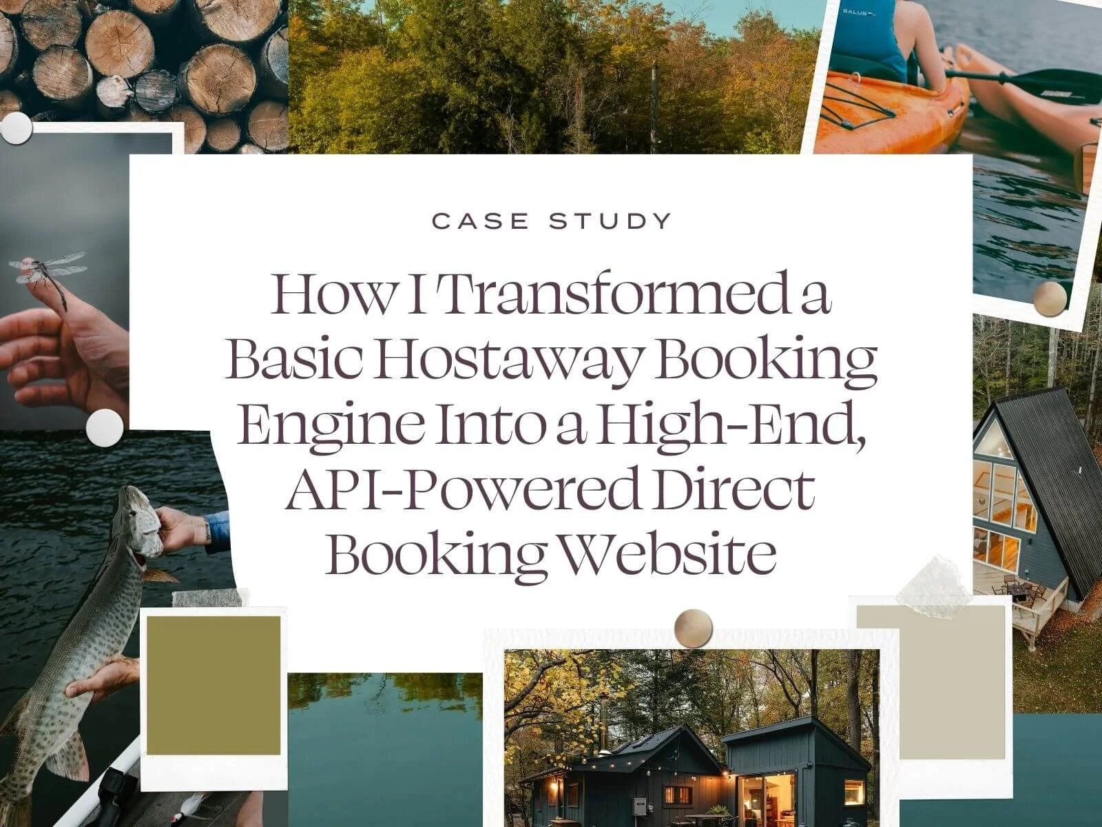 Direct Booking Website Squarespace + Hostaway