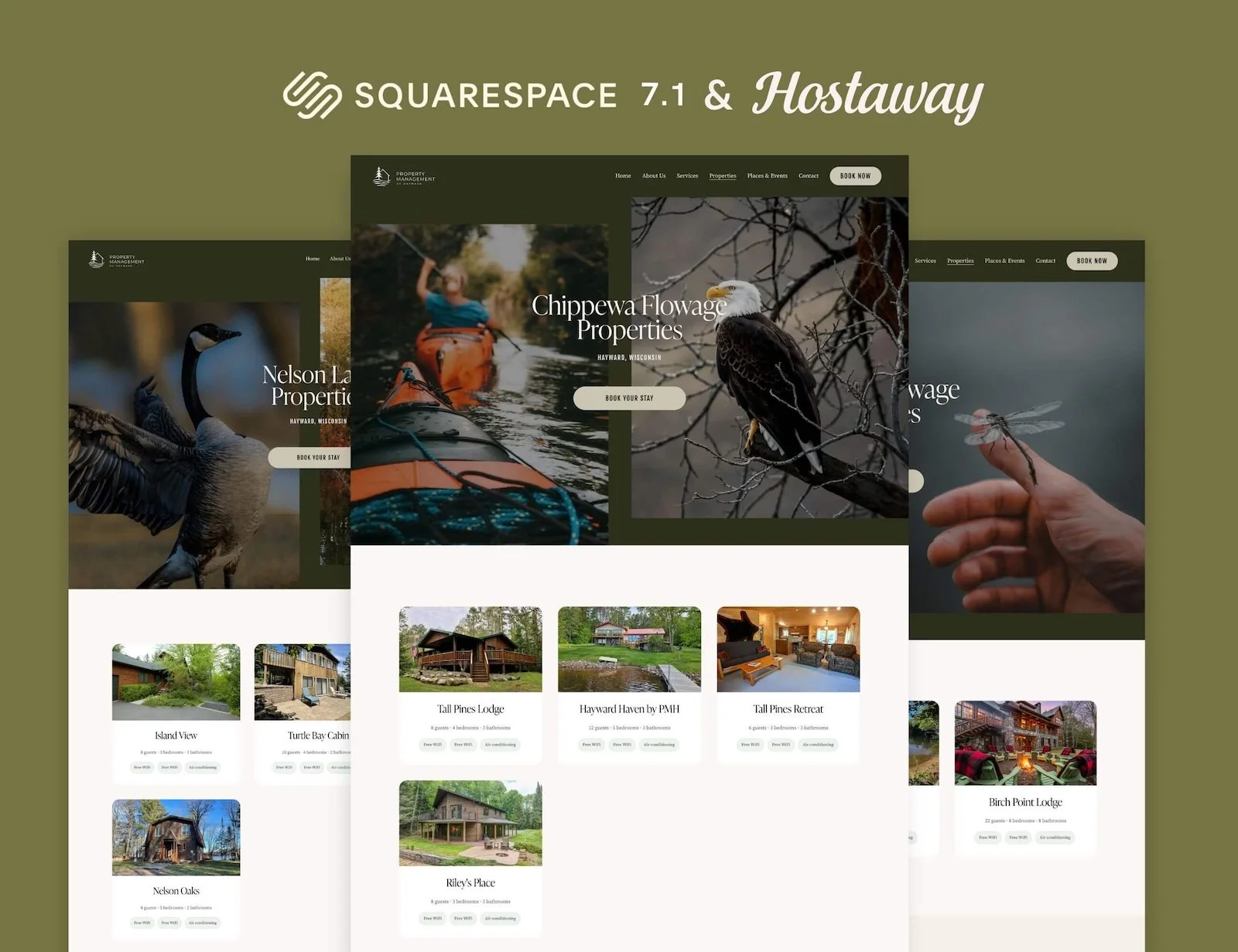 Direct Booking Site with Hostaway & Squarespace