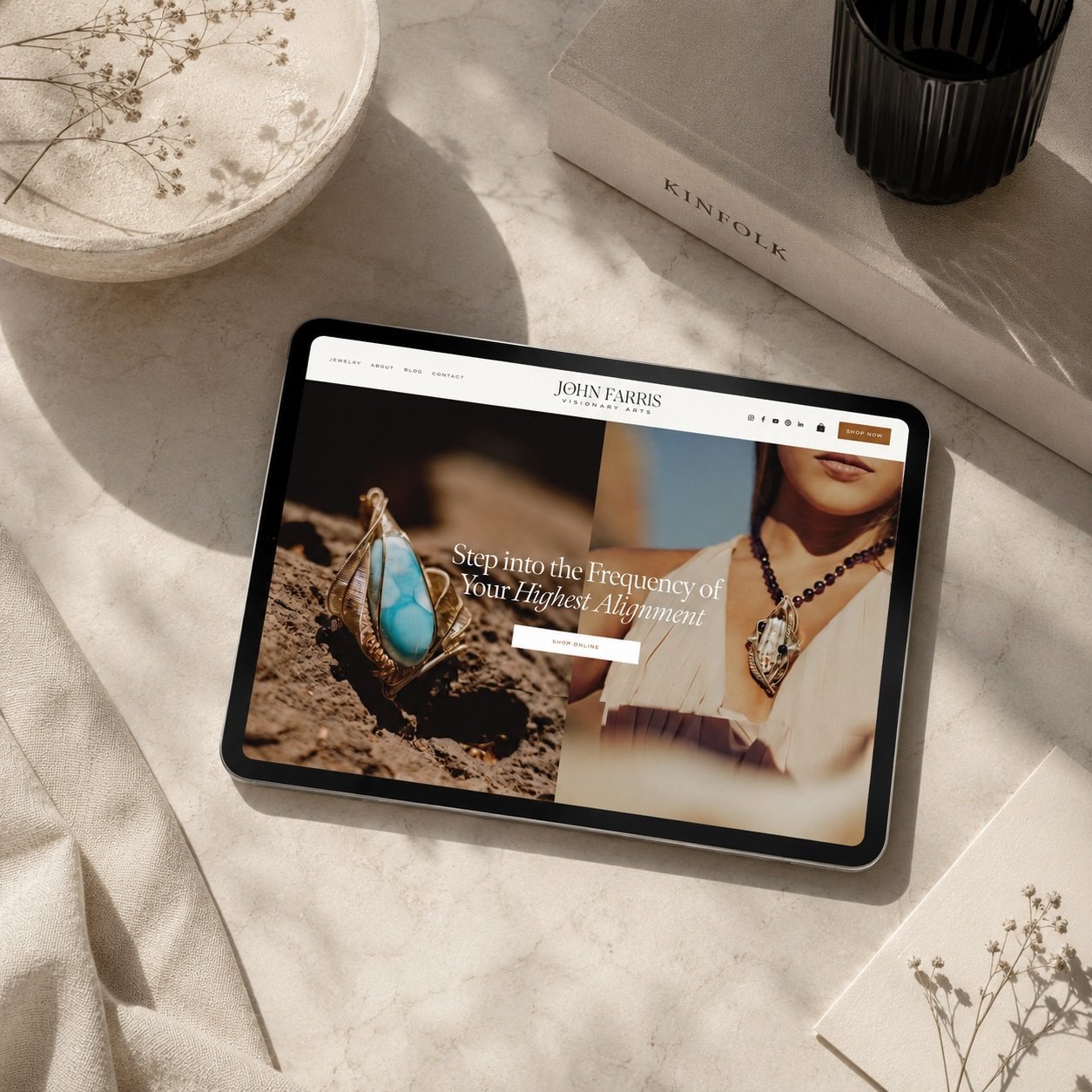 squarespace ecommerce website redesign