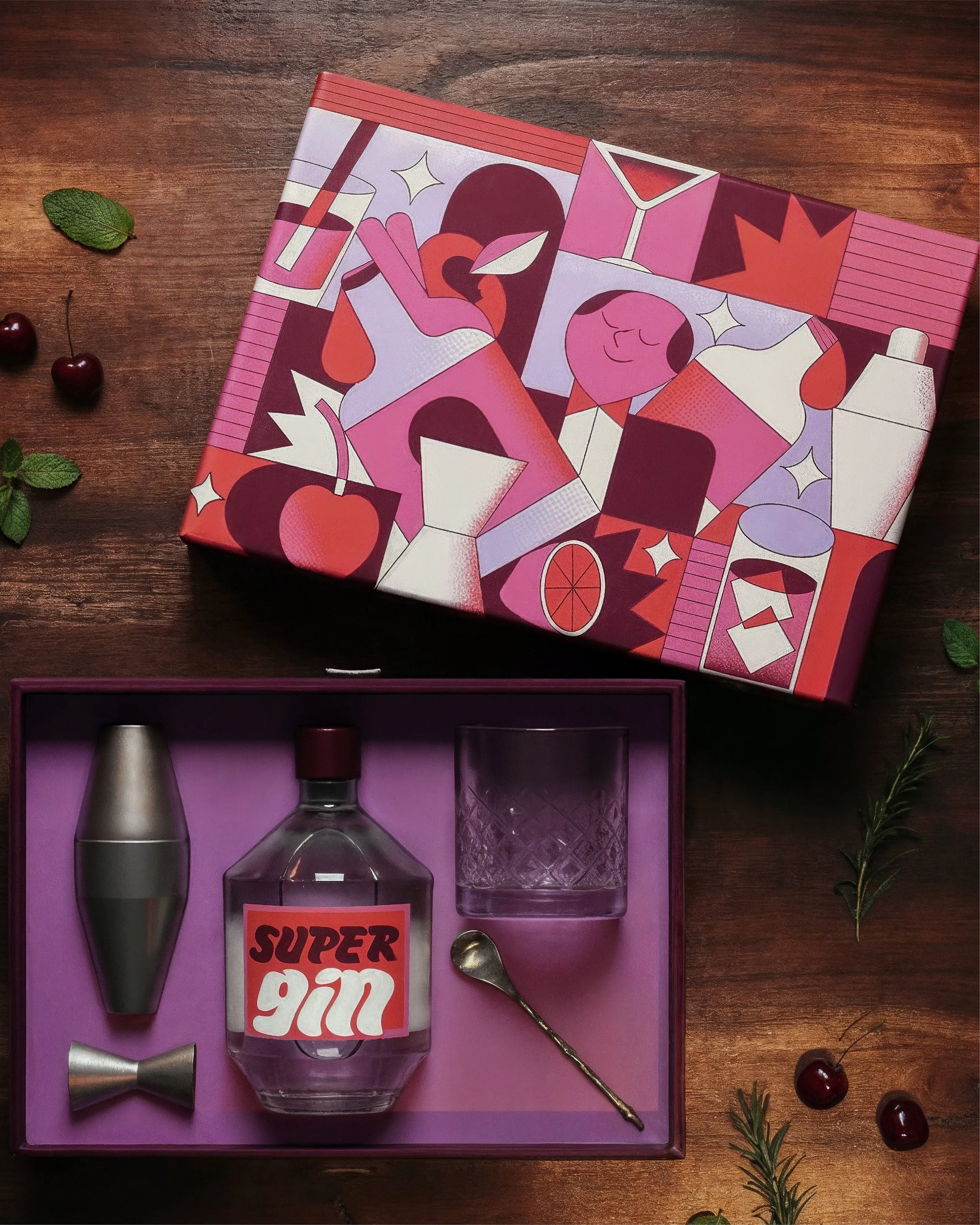 Super Gin limited box
