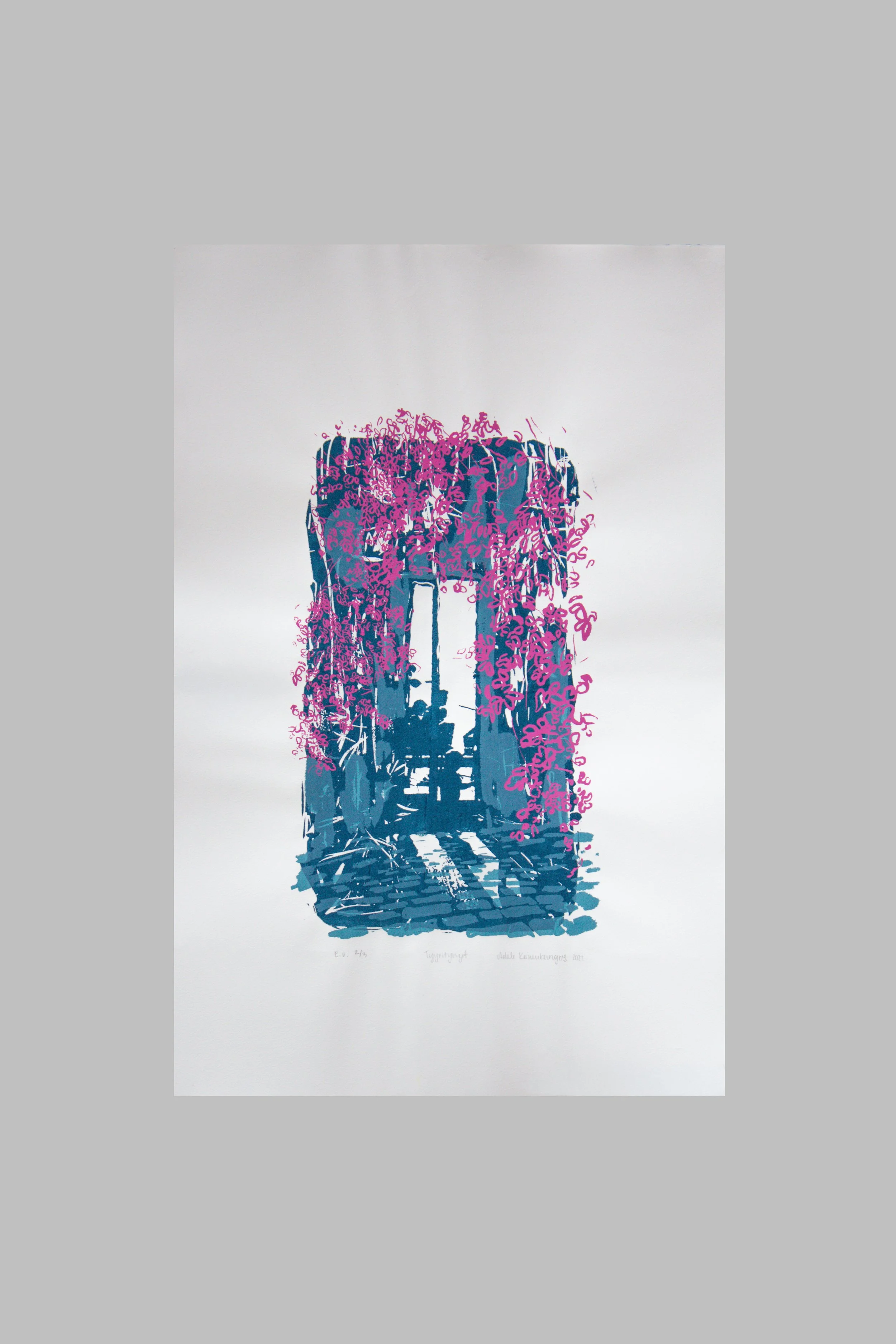 Tyyntynyt – serigrafia