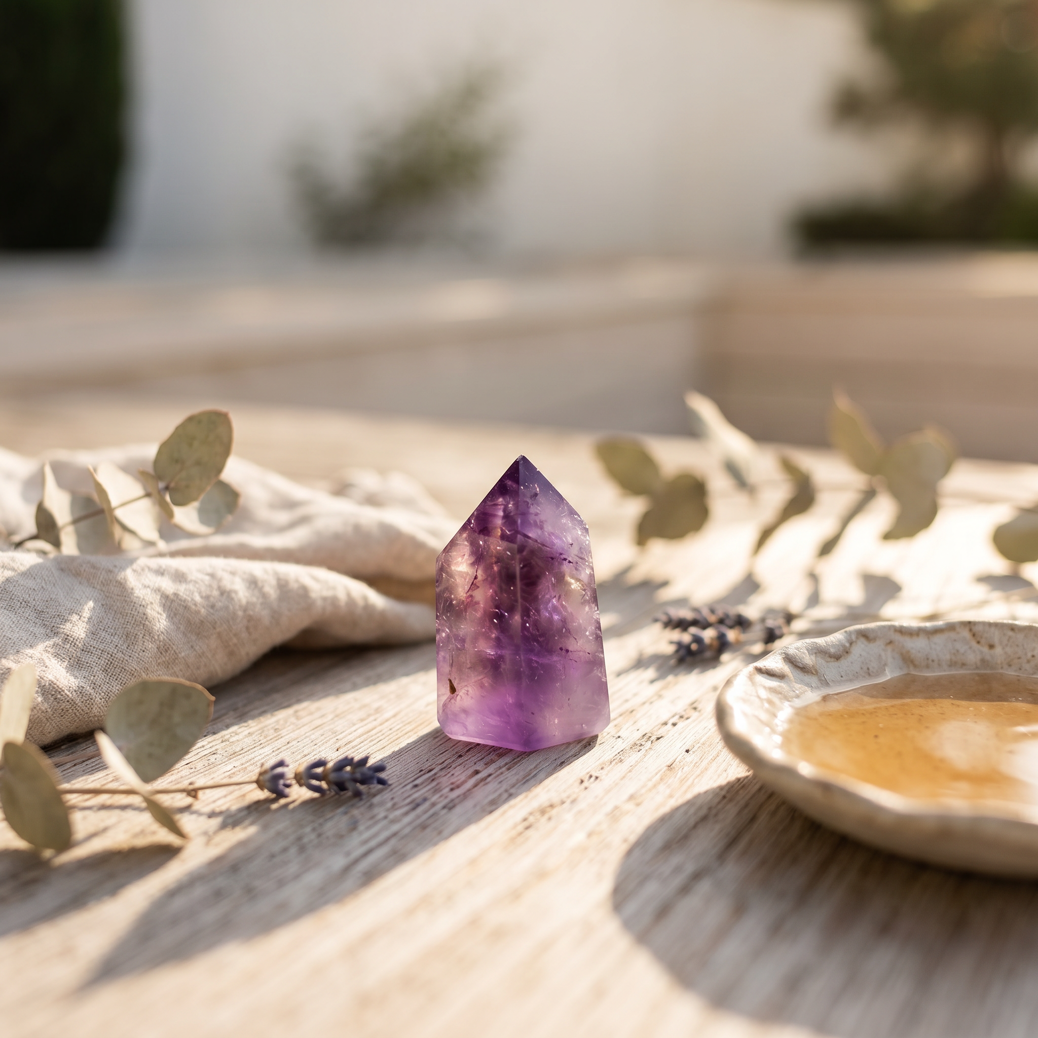 Amethyst Crystal Tower