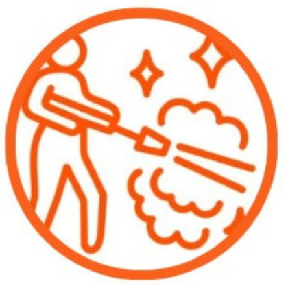 Image of an engineer jetting