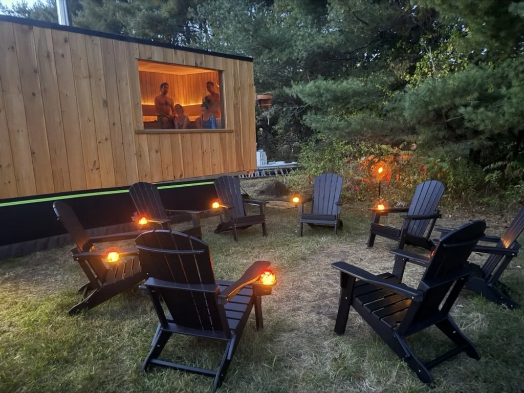 ROVE Sauna wood-fired sauna facility in Scarborough, Maine