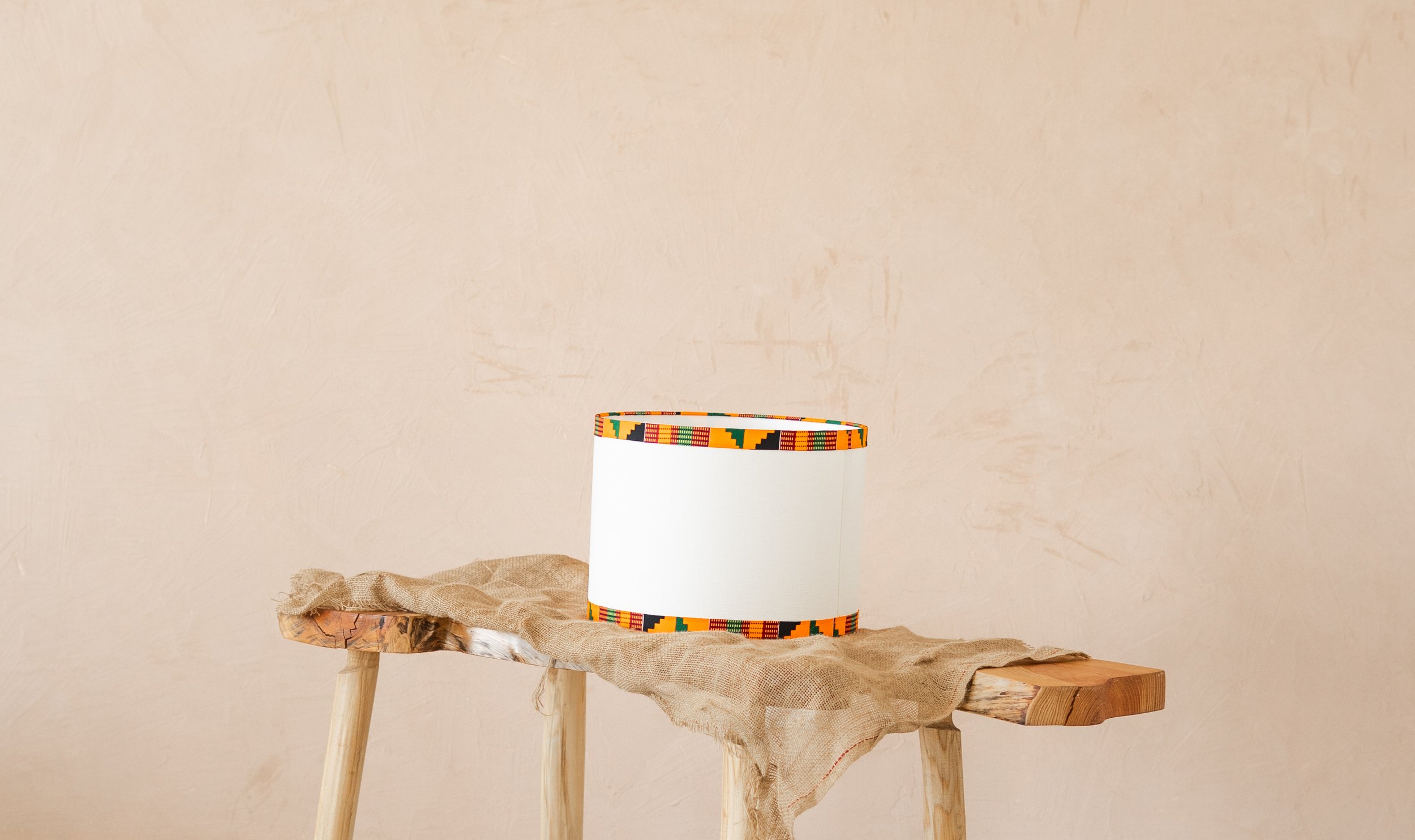 Ahenfo Linen Lampshade