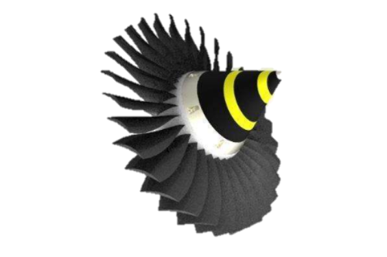 Engine Blade Testing for Modal Analysis and Strain Assessment