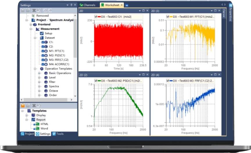 VENZO160 - Spectrum Analysis
