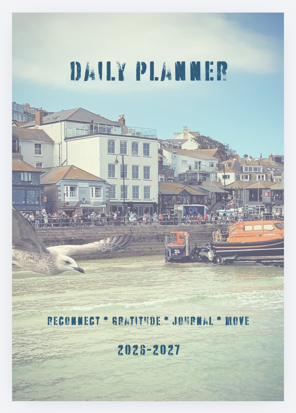 BIG 4 ONLY - A5 daily planner - Sept & Oct 2026 (RNLI cover)