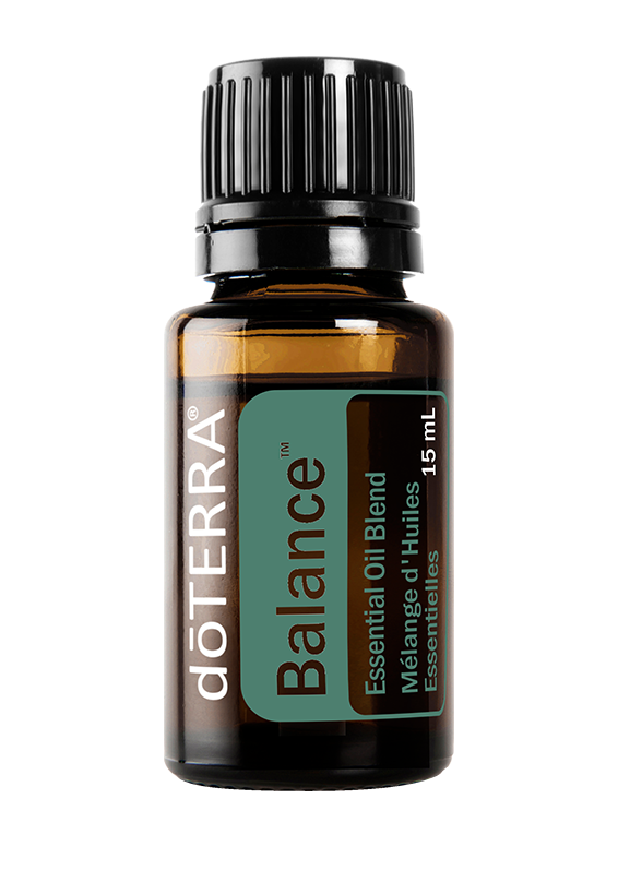 doTERRA Balance essential oil bottle, 15 mL