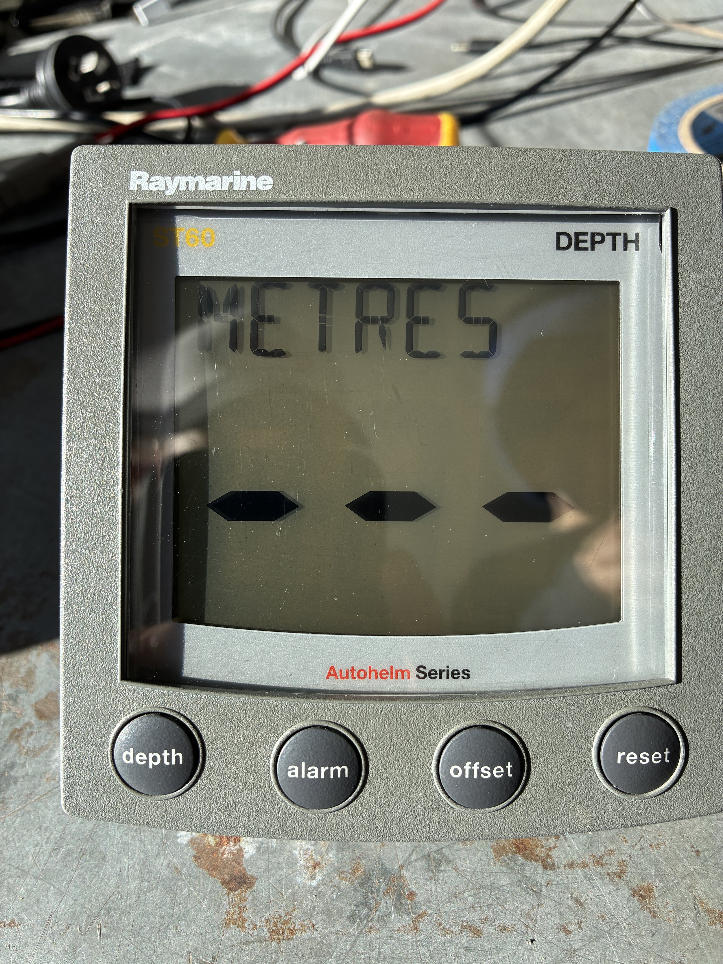 Raymarine ST60 Marine Instrument Display – Depth