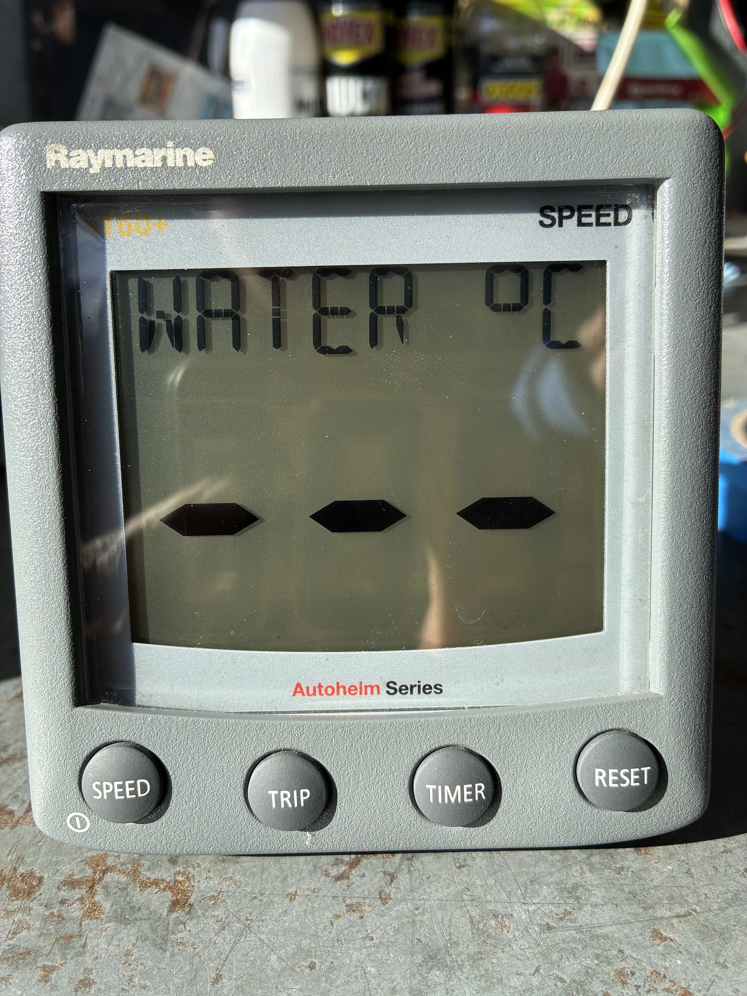 Raymarine ST60+ Speed Instrument Display – SeaTalk Compatible Marine Speed Log