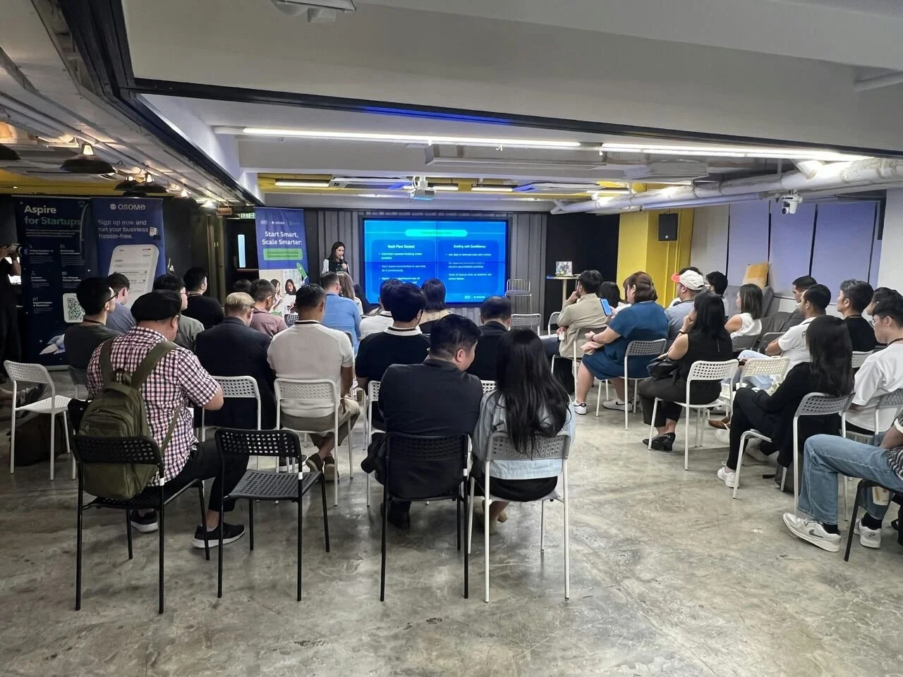 Start Smart, Scale Smarter, in partnership with Aspire and OSOME, gathered Hong Kong’s founders, entrepreneurs, and innovators for an evening full of real conversations, practical insights, and meaningful connections.
