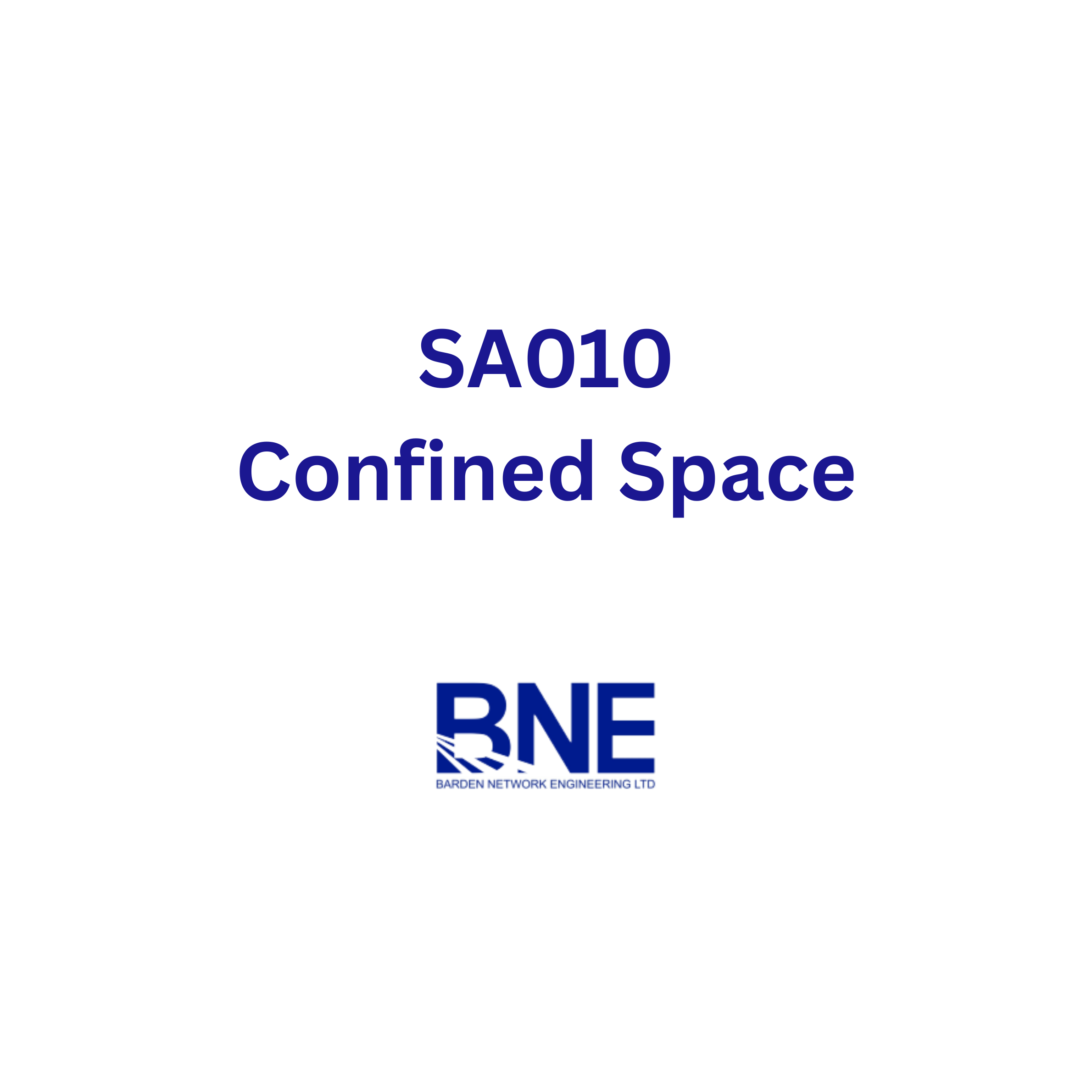 Smart Awards SA010 - Confined Space