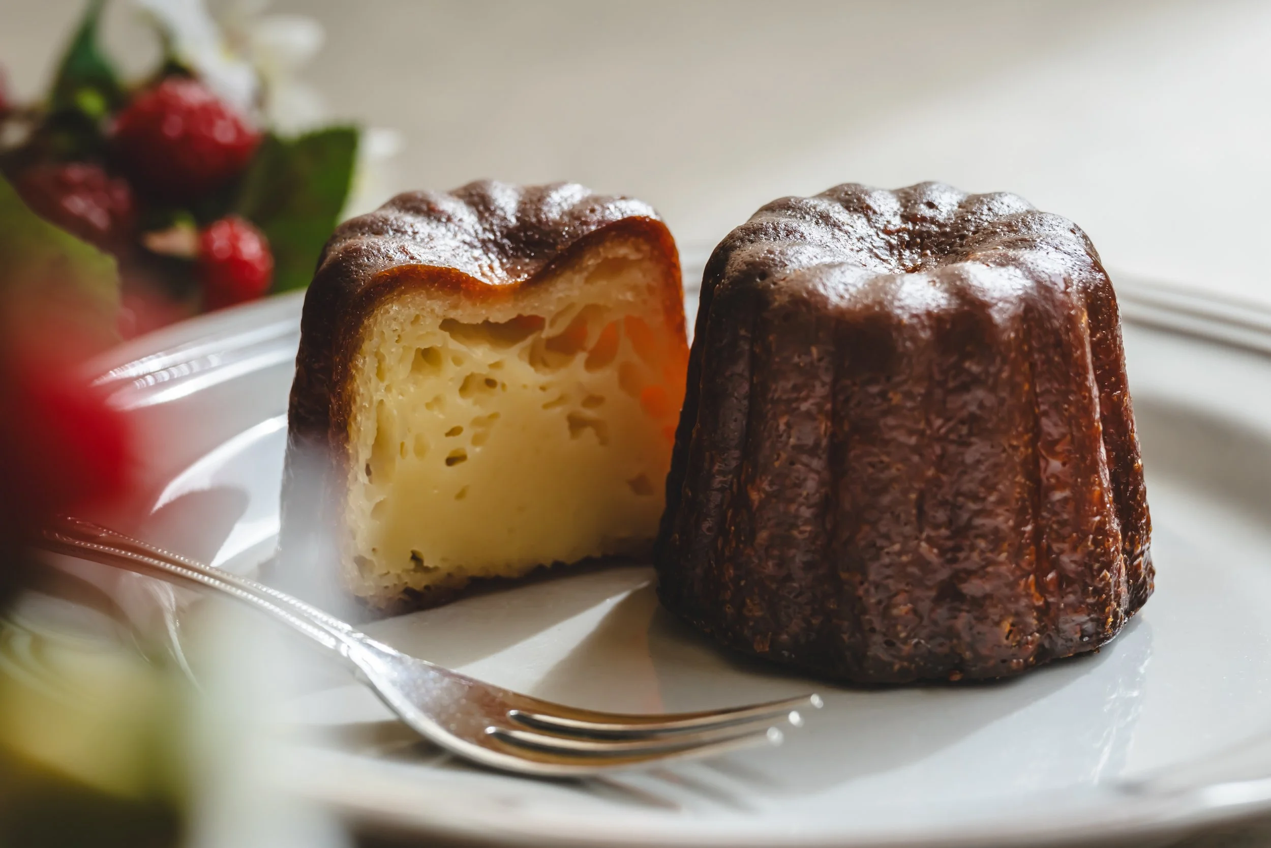 Cannelés bordelais sin gluten
