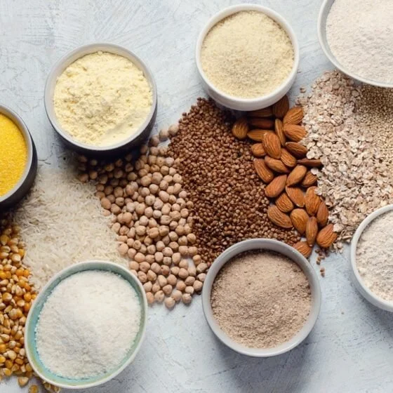 Harinas sin gluten y sus usos