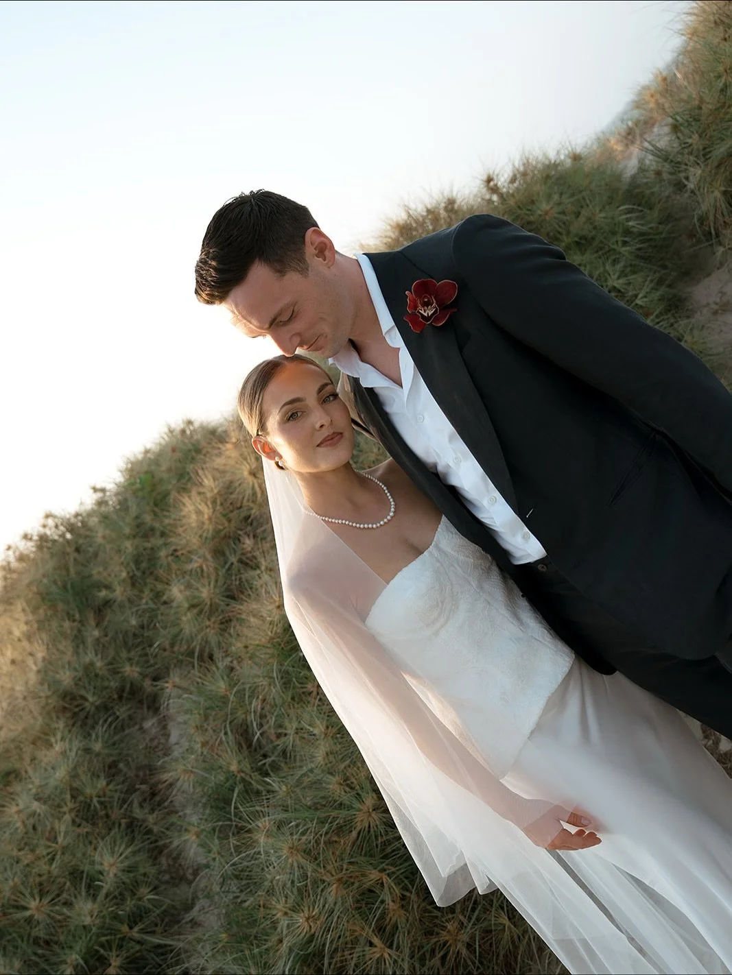 Lou &amp; Ben / Elopement

The most beautiful afternoon of Lou &amp; Ben and to say it was perfection is an understatement. 
Just them and their fur baby in the stunning sunset in Currumbin followed by pizza which I must say is now my elopement recom