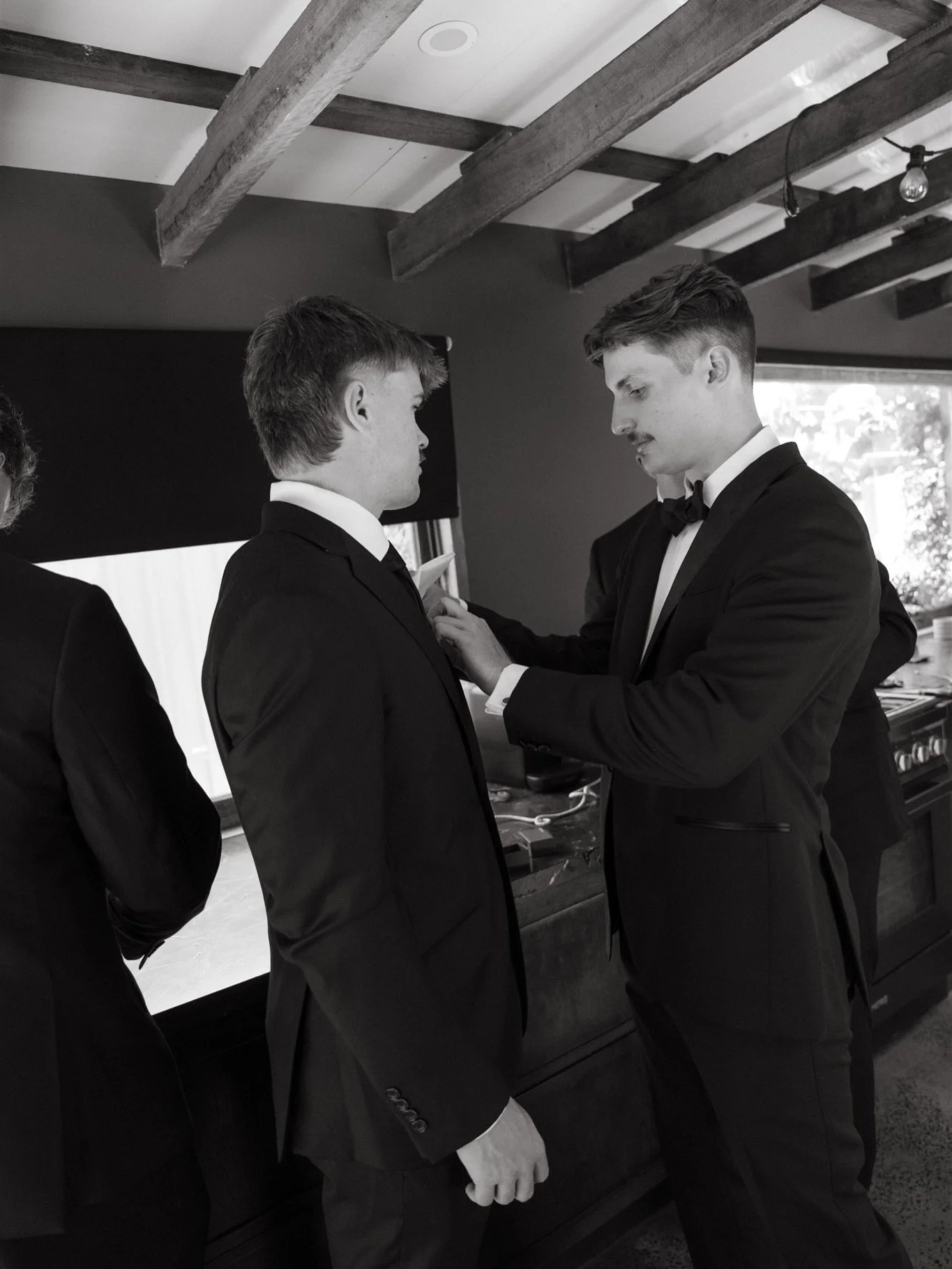 The boys

Bride &amp; Groom @sharonpearson__  @carterpearson_ 
Venue @botanica_plantationhouse 
Photographer @renue.studio 
Florist @jacintaroseflorals 
Make up @makeupbymadi_ 
Hair Stylist @blowlaundry 
Content Creator @storiesbyagape 
Videography @