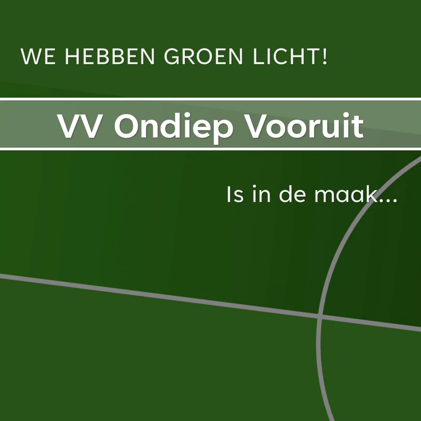 Groen licht! ⚽🟢 We hebben akkoord van de gemeente Utrecht op ons plan voor een nieuwe voetbalvereniging. Achter de schermen werken we hard om in september voetbal weer mogelijk te maken in Ondiep.