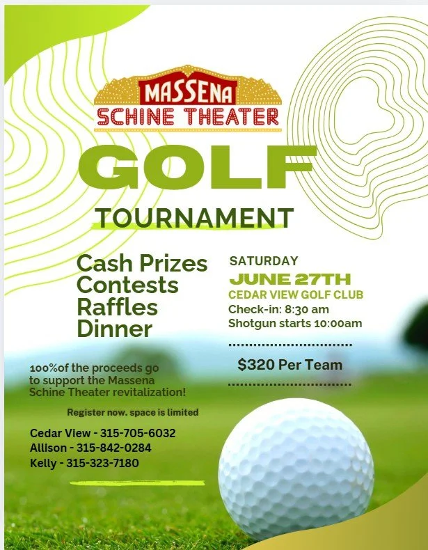 Massena Schine Theater Golf Tournament