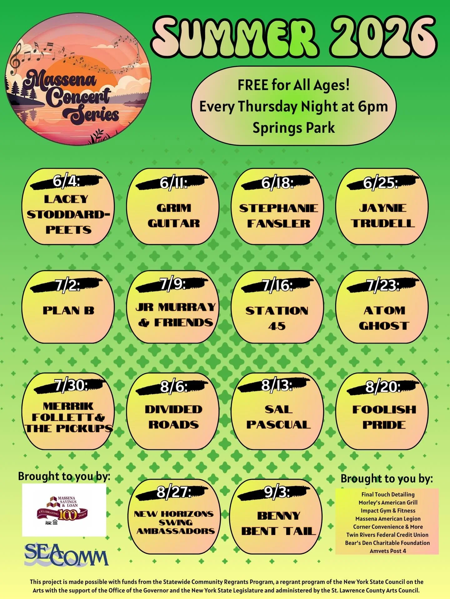 Massena Concert Series