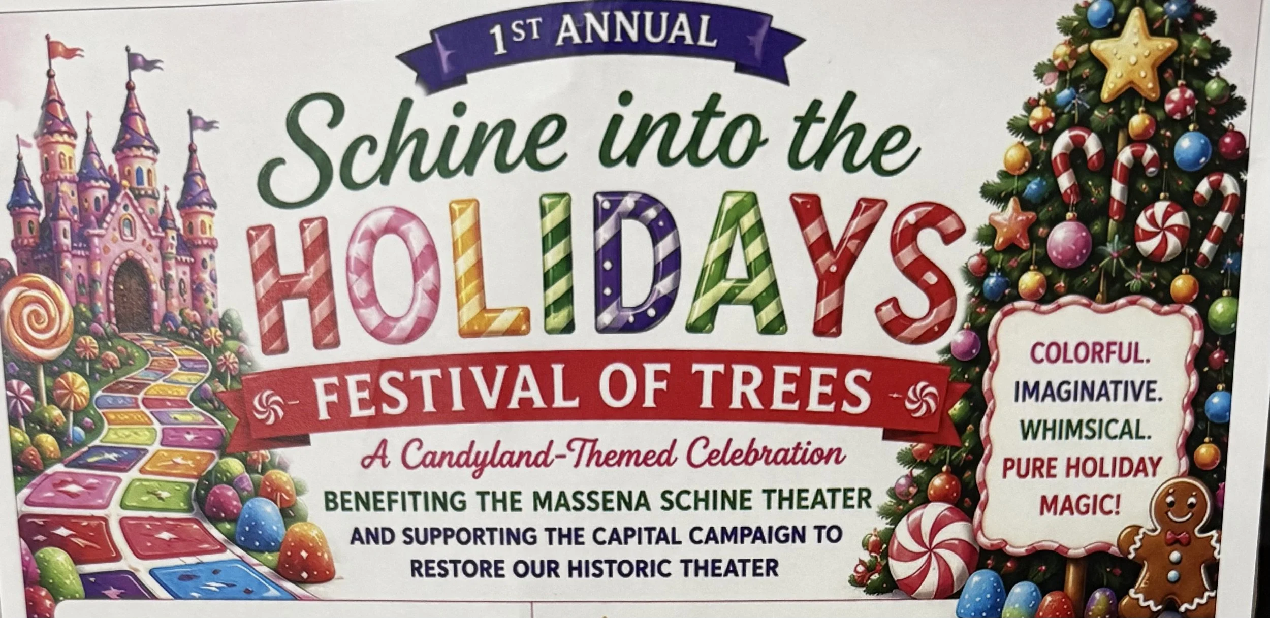 Schine into the Holidays Festival of the Trees 