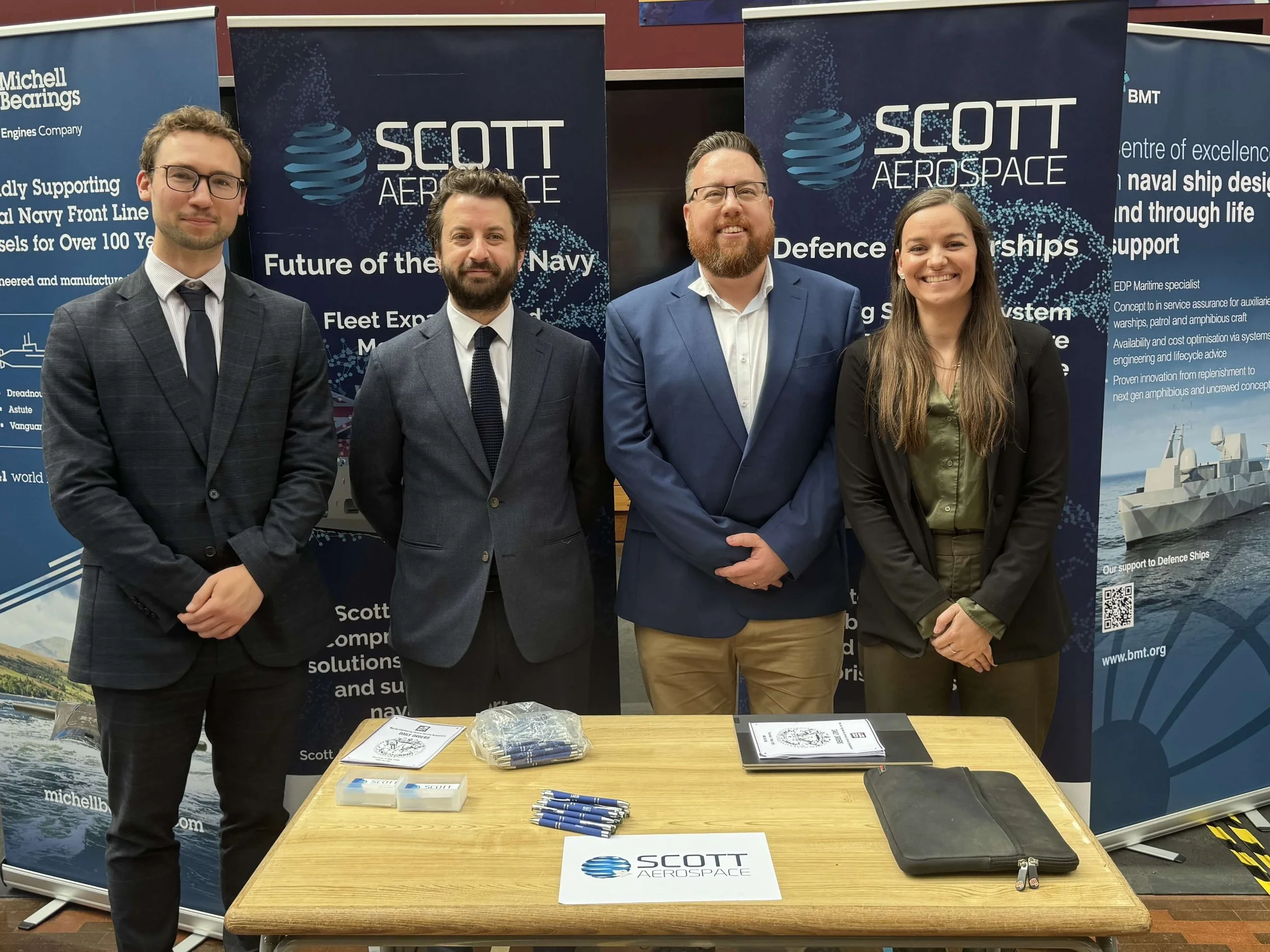 Scott Aerospace attend Marine Engineering Symposium