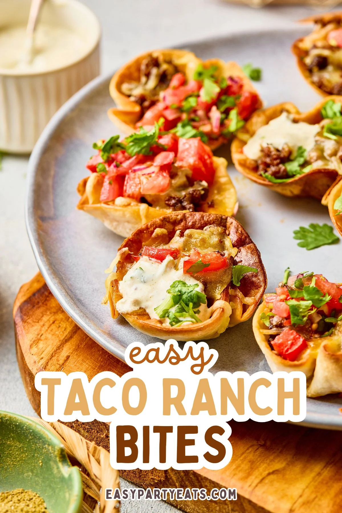 Mini Taco Ranch Bites