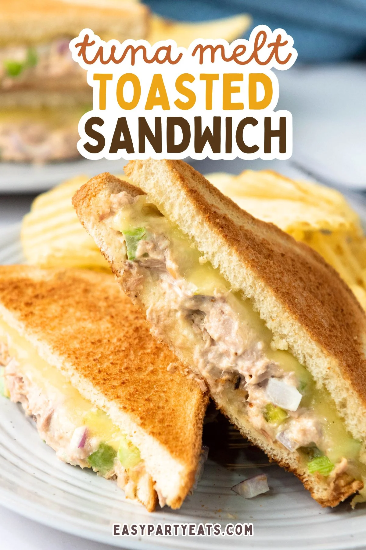 Tuna Melt Toasted Sandwich
