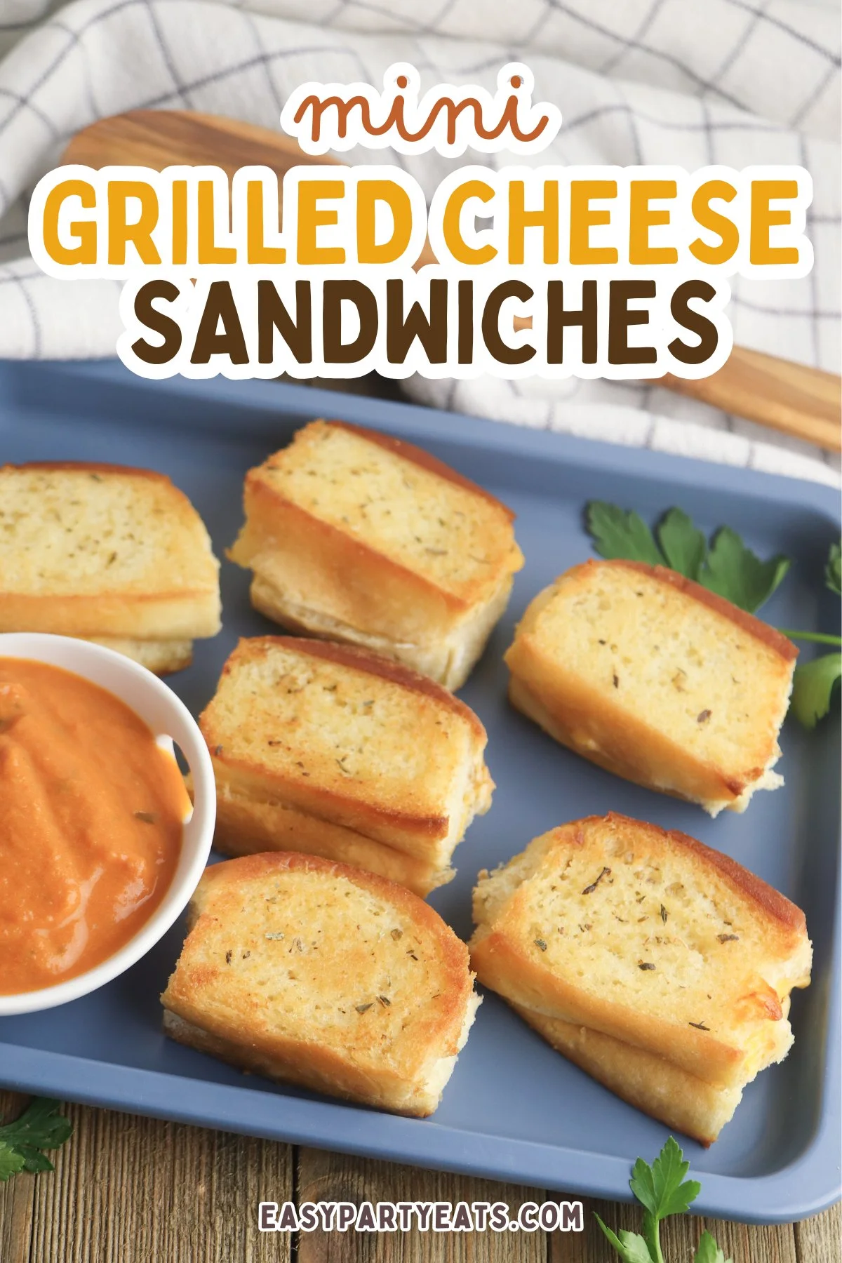 Mini Grilled Cheese Appetizers
