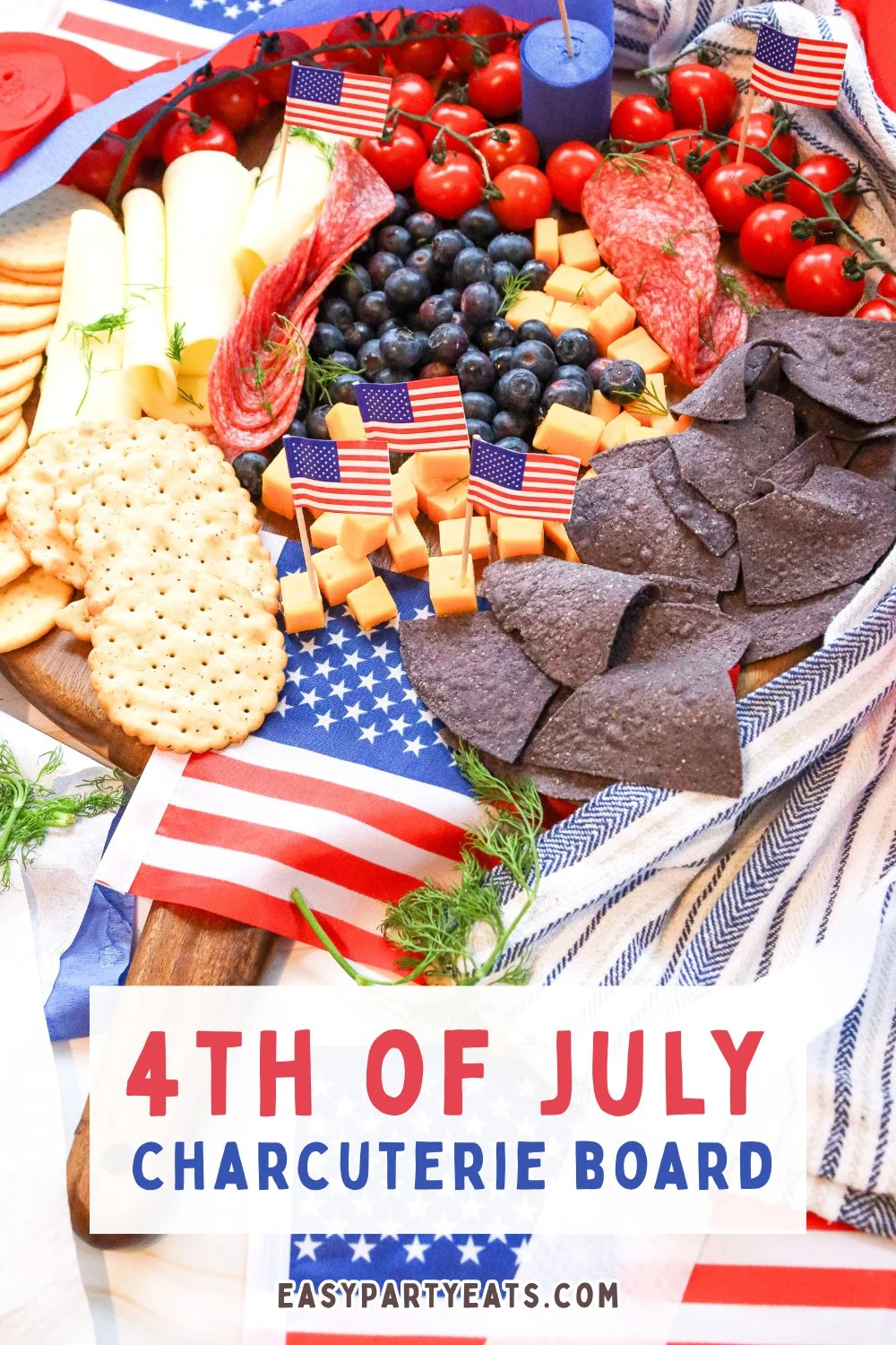 4th Of July Charcuterie Board