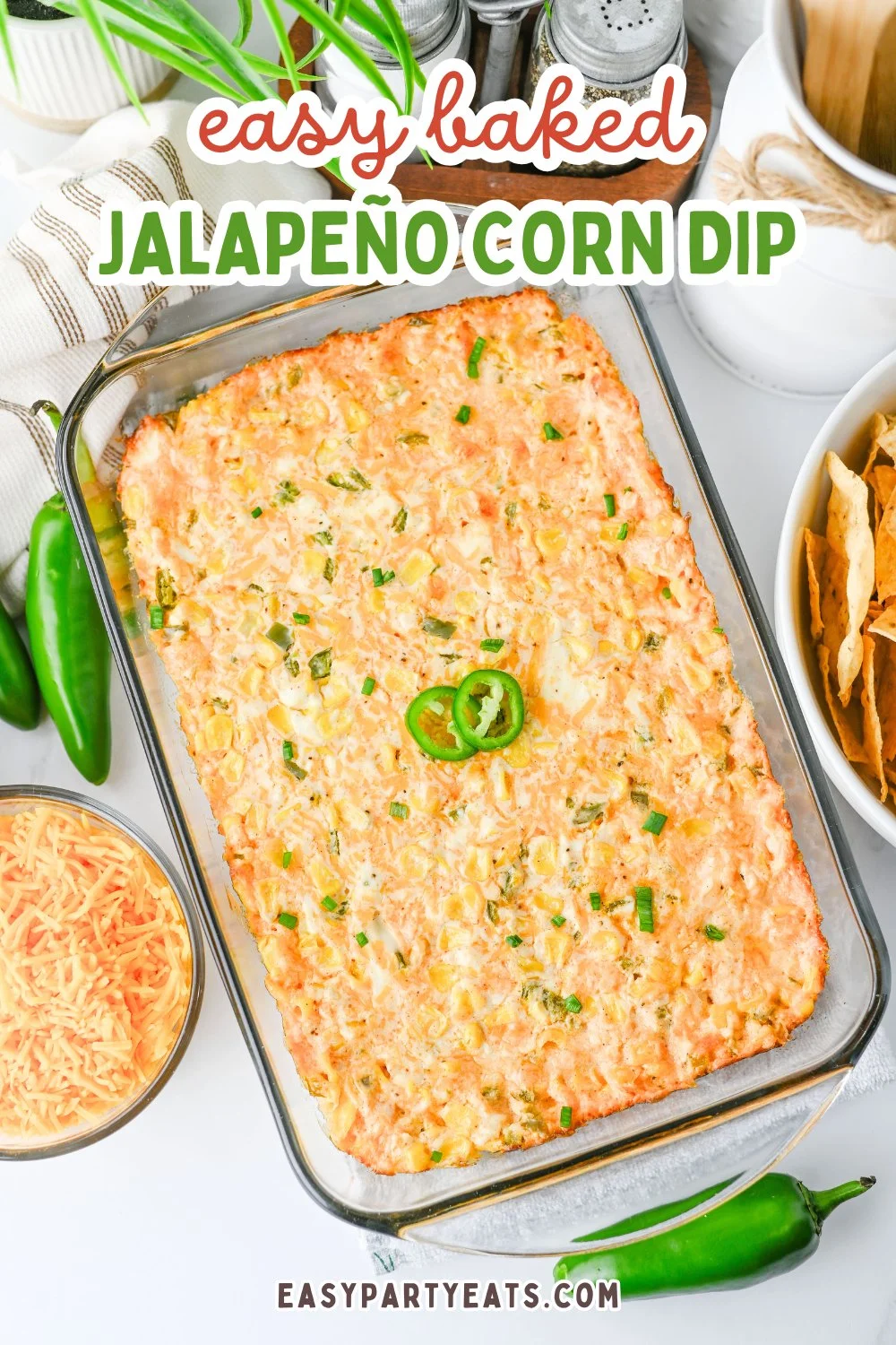 Baked Jalapeño Corn Dip