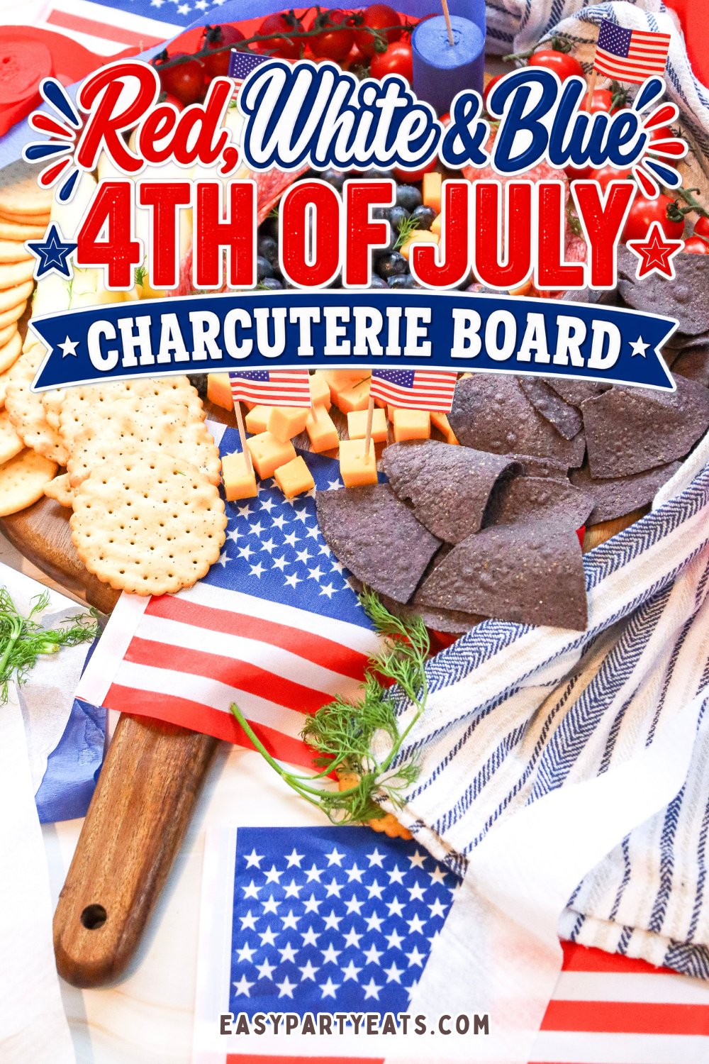 4th Of July Charcuterie Board