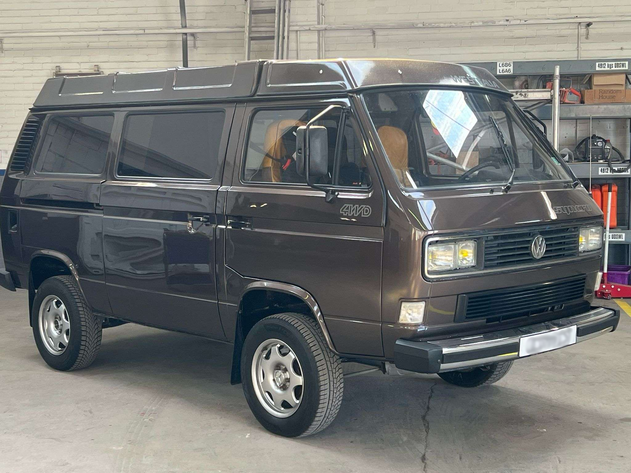 Fully repaired van