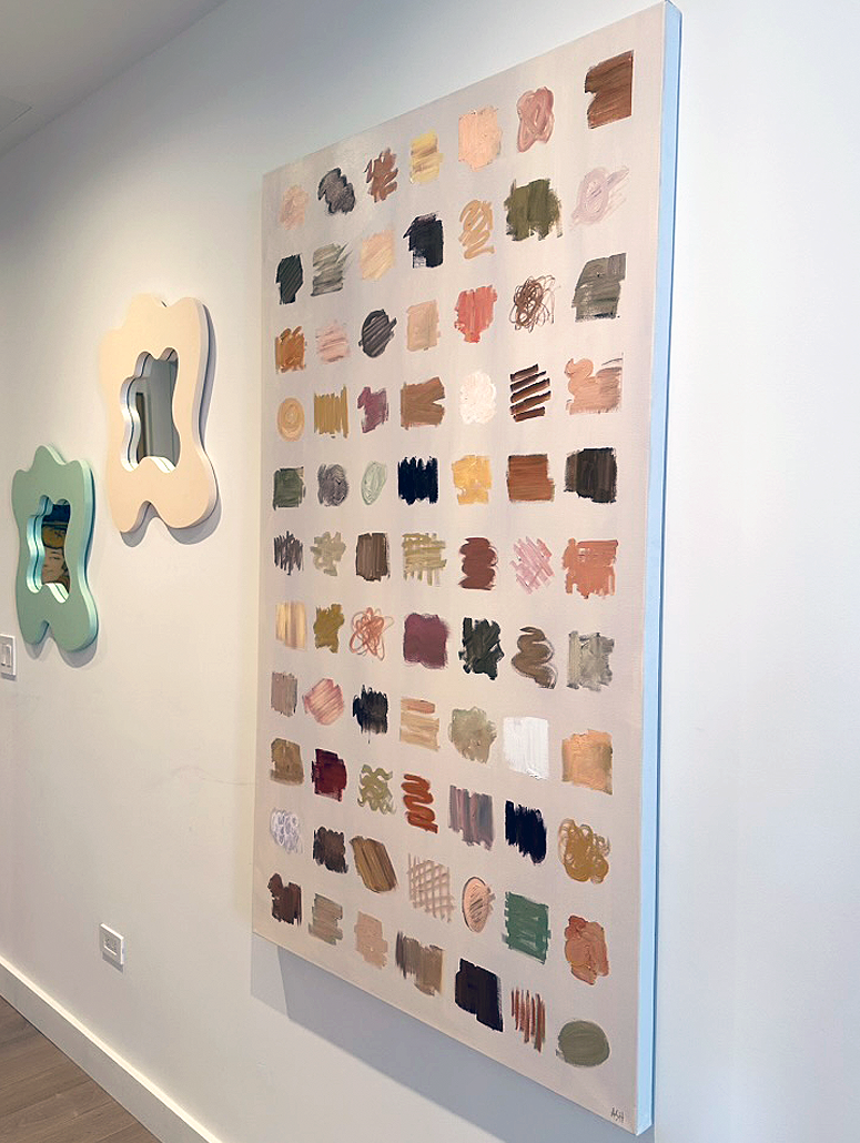 Untitled (Palette Painting) in private home