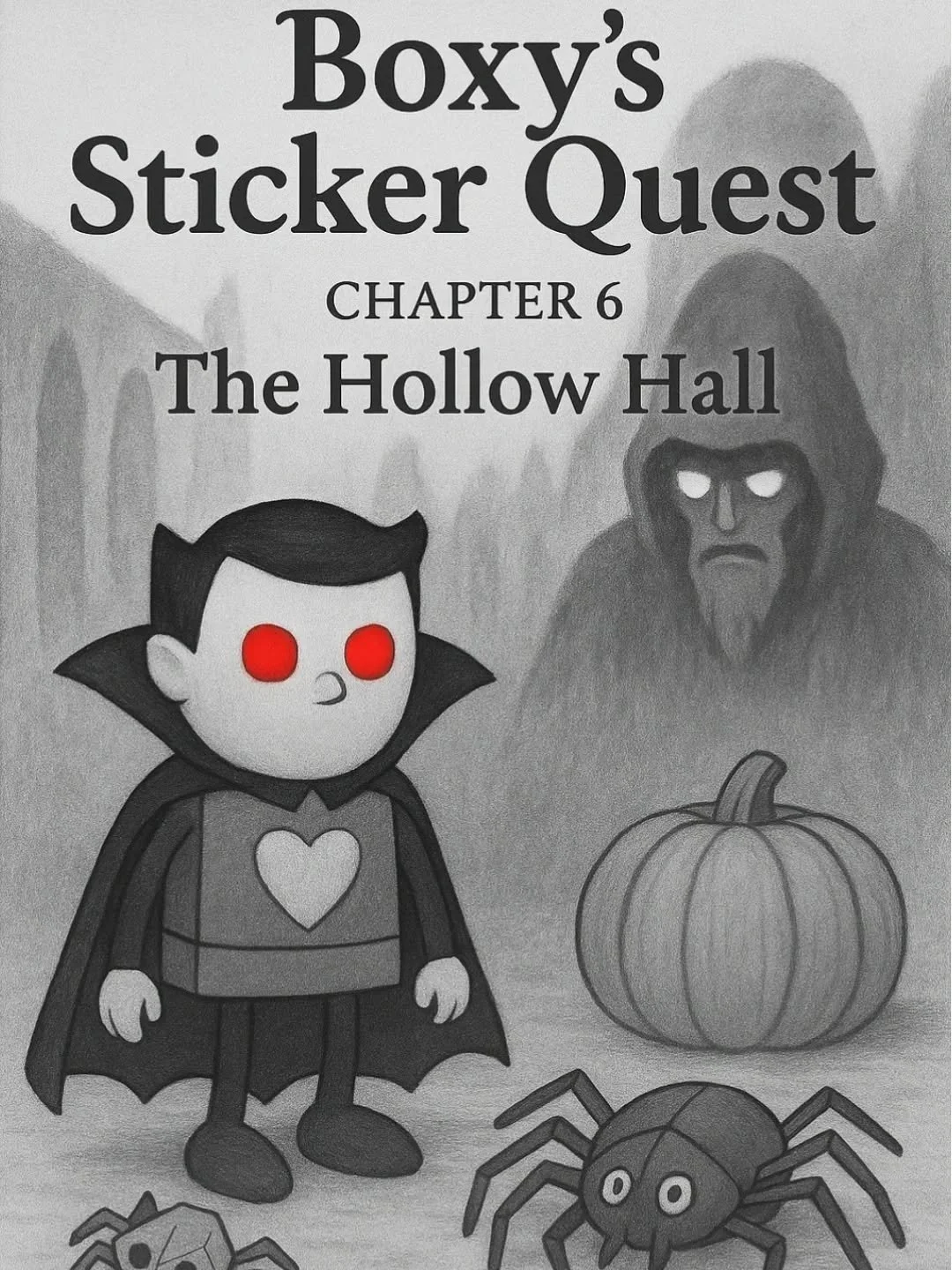 From the 25th of this month, every Busy Box will include Boxy’s spookiest adventure yet...
Chapter 6 of Boxy’s Sticker Quest… The Hollow Hall!
With bouncing spiders, glowing pumpkins, cheeky ghosts, and Pete’s hilarious vam