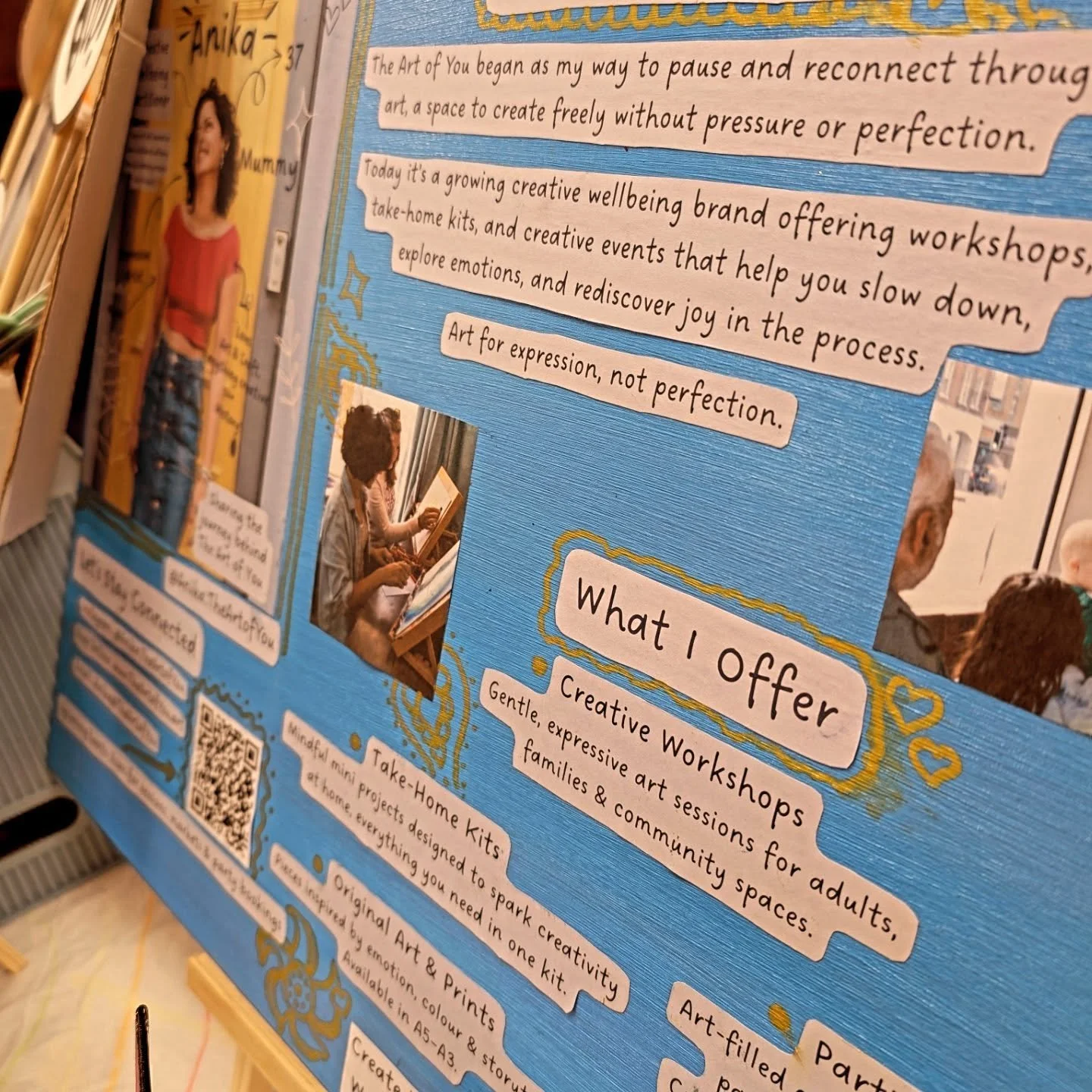 Itt was such a pleasure sharing a space with the wonderful Anika from The Art of You at today&rsquo;s Denbies Wine Estate market! 💛

Anika isn&rsquo;t just an artist, she&rsquo;s a creative wellbeing practitioner, helping people reconnect with thems