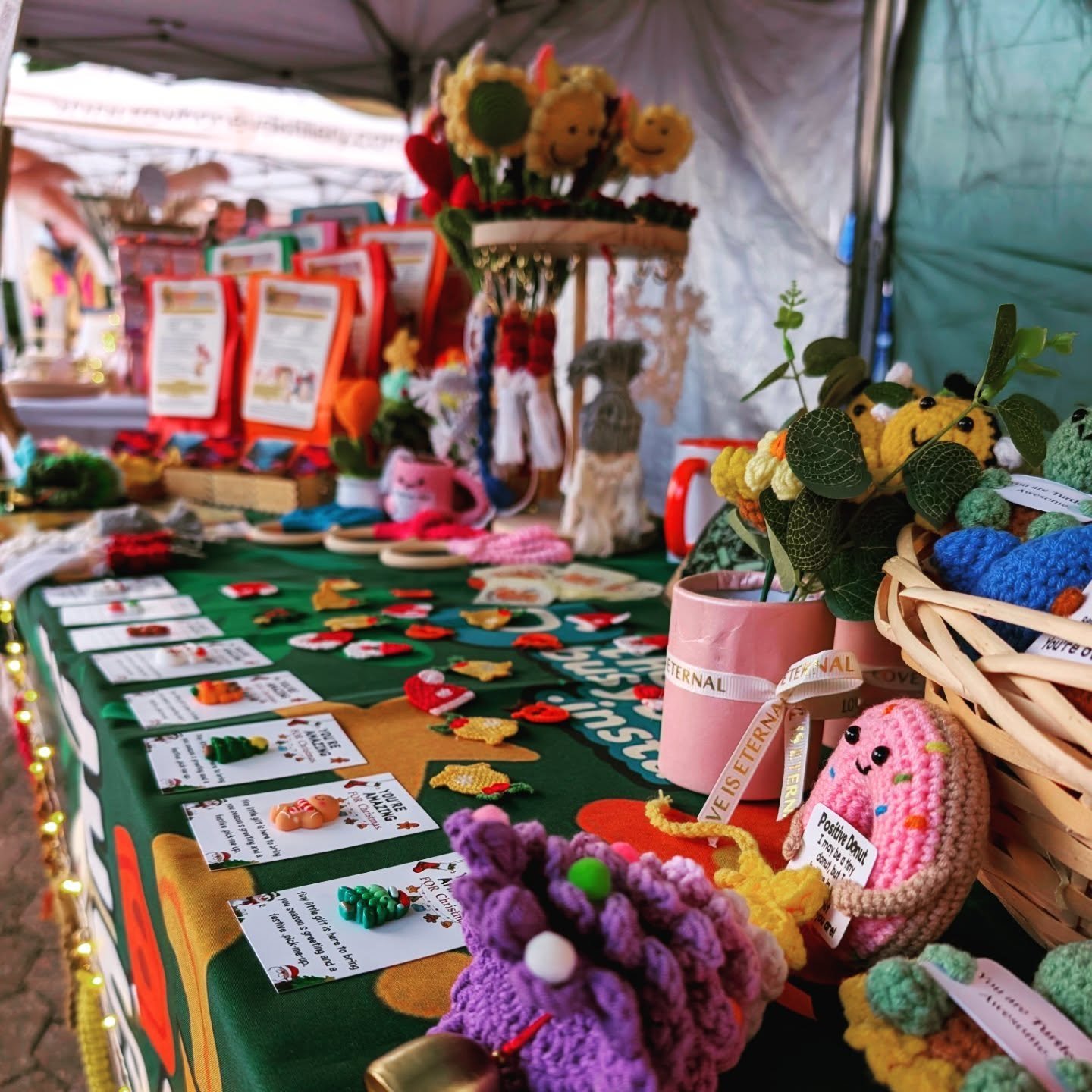 Lightwater, you were brilliant this afternoon. We had such a lovely time at the Christmas Fayre and the lights switch on. Thank you to everyone who stopped by our stall for a chat, a craft, or a browse through our Busy Box goodies.

It is always spec