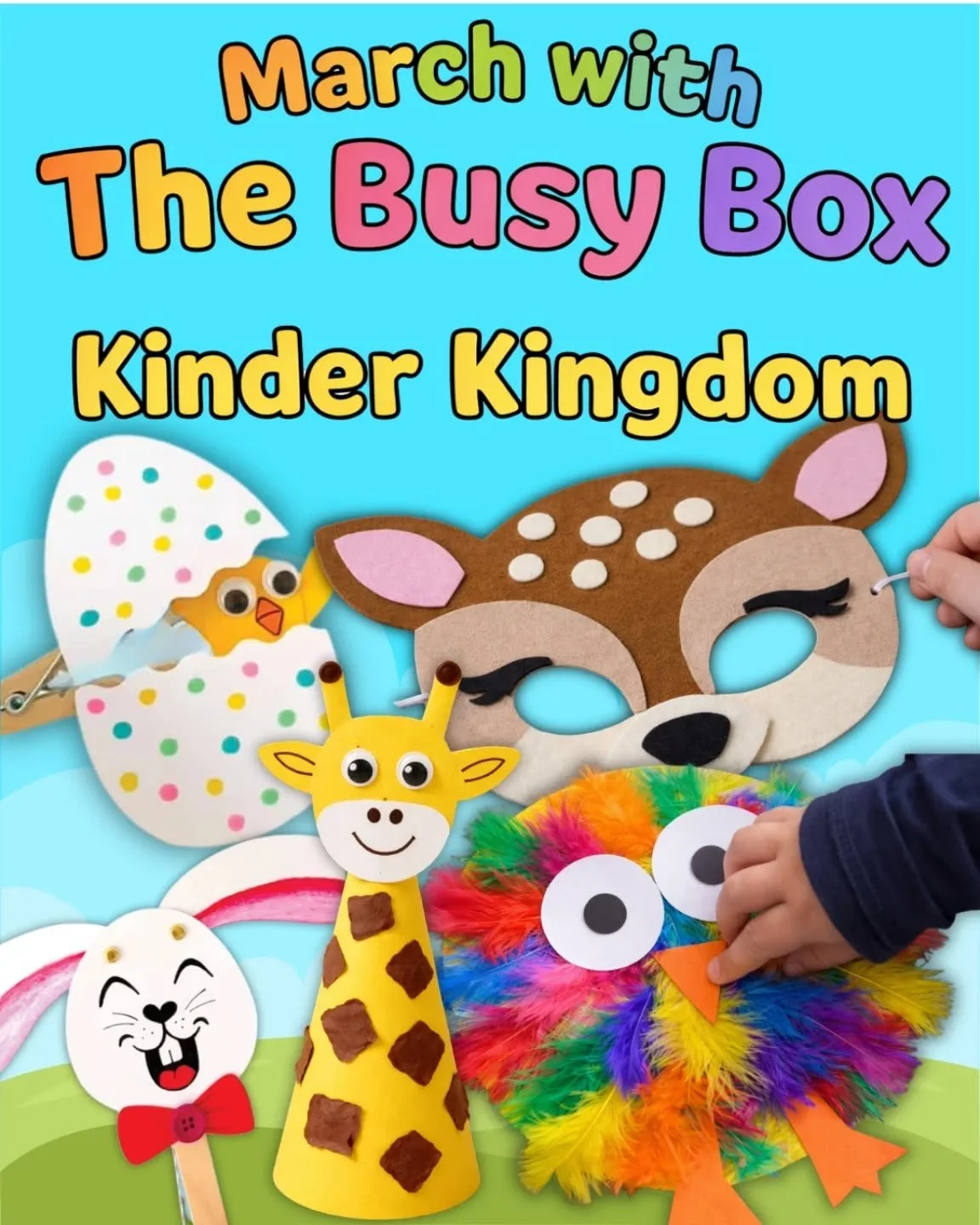 🌿✨ A brand new adventure is arriving soon&hellip; welcome to Kinder Kingdom! 👑🐣

March&rsquo;s theme is filled with woodland wonders, tiny creatures and hands-on discovery.

Inside Kinder Kingdom you&rsquo;ll find: 

🐥 A surprise chick that hatch
