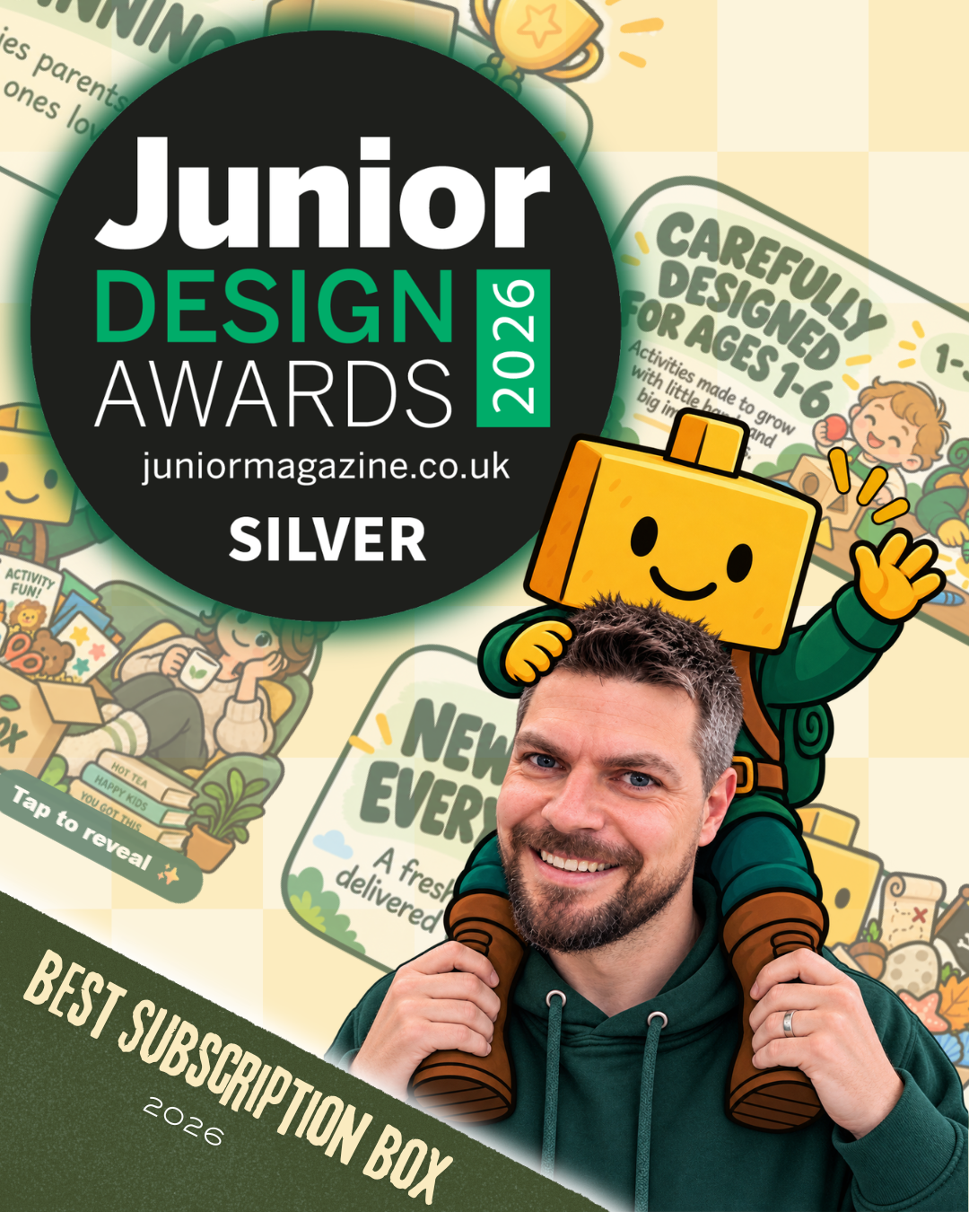 The Busy Box Wins Silver at the Junior Design Awards 2026!