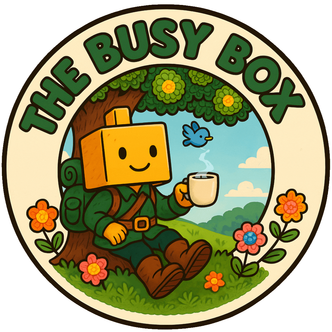 The Busy Box is an award-winning children’s craft subscription, delivering creative, screen-free activities for children aged 1–6. Designed to inspire imagination and learning through play.