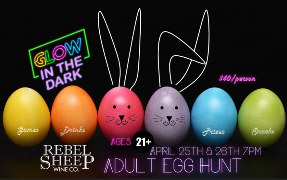 Rebel Wine Co: Adult Egg Hunt