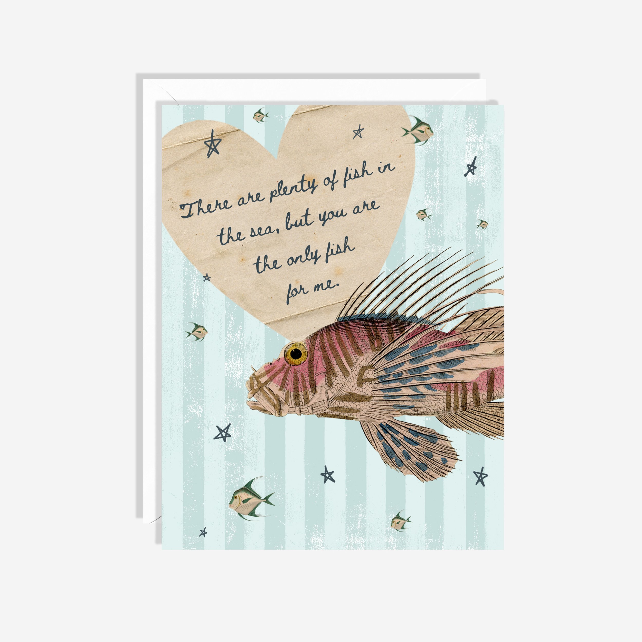 Cute colourful vintage-inspired valentine's day card | original card designs for independent gift stores