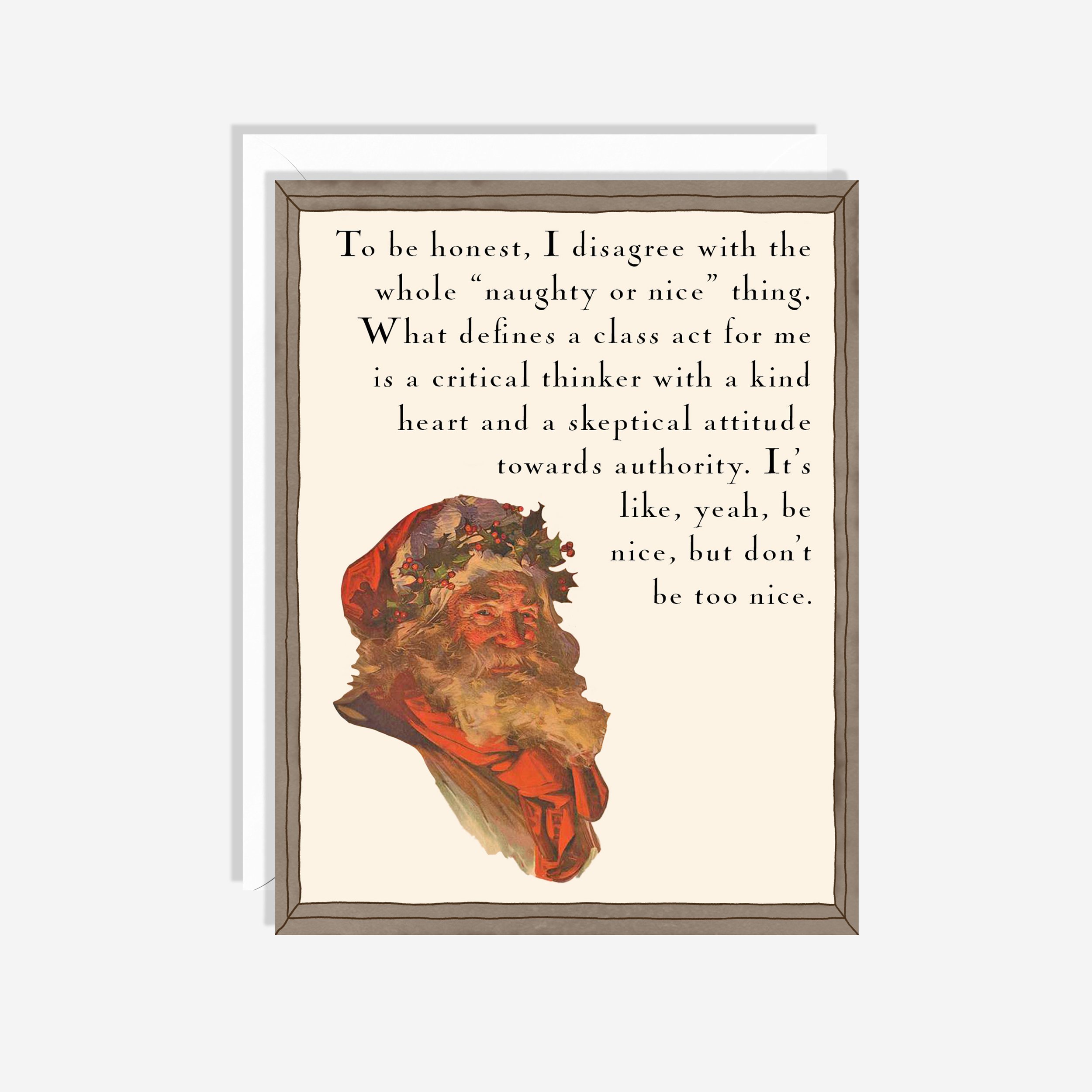 Skeptical Santa