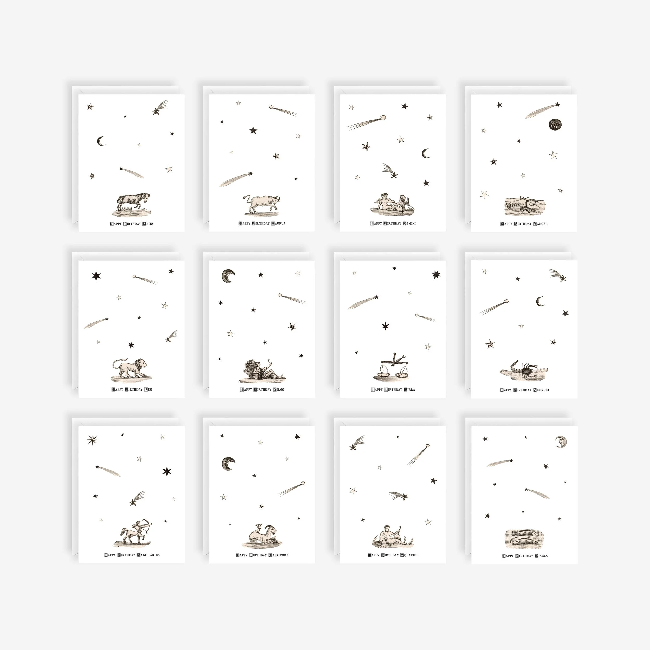 Antique Astrology Wholesale Pack (3 pks)